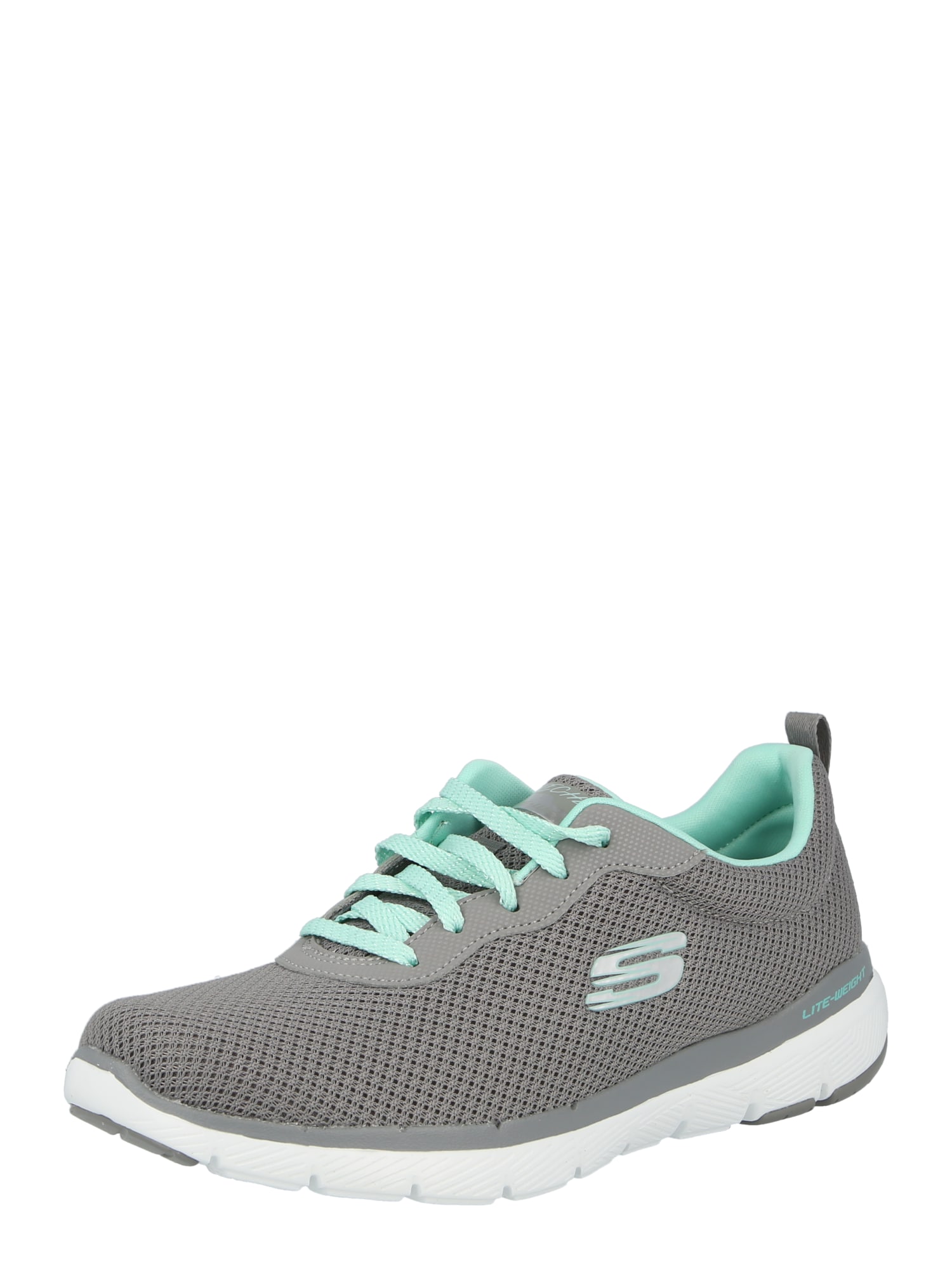 SKECHERS Nizke superge  voda / siva
