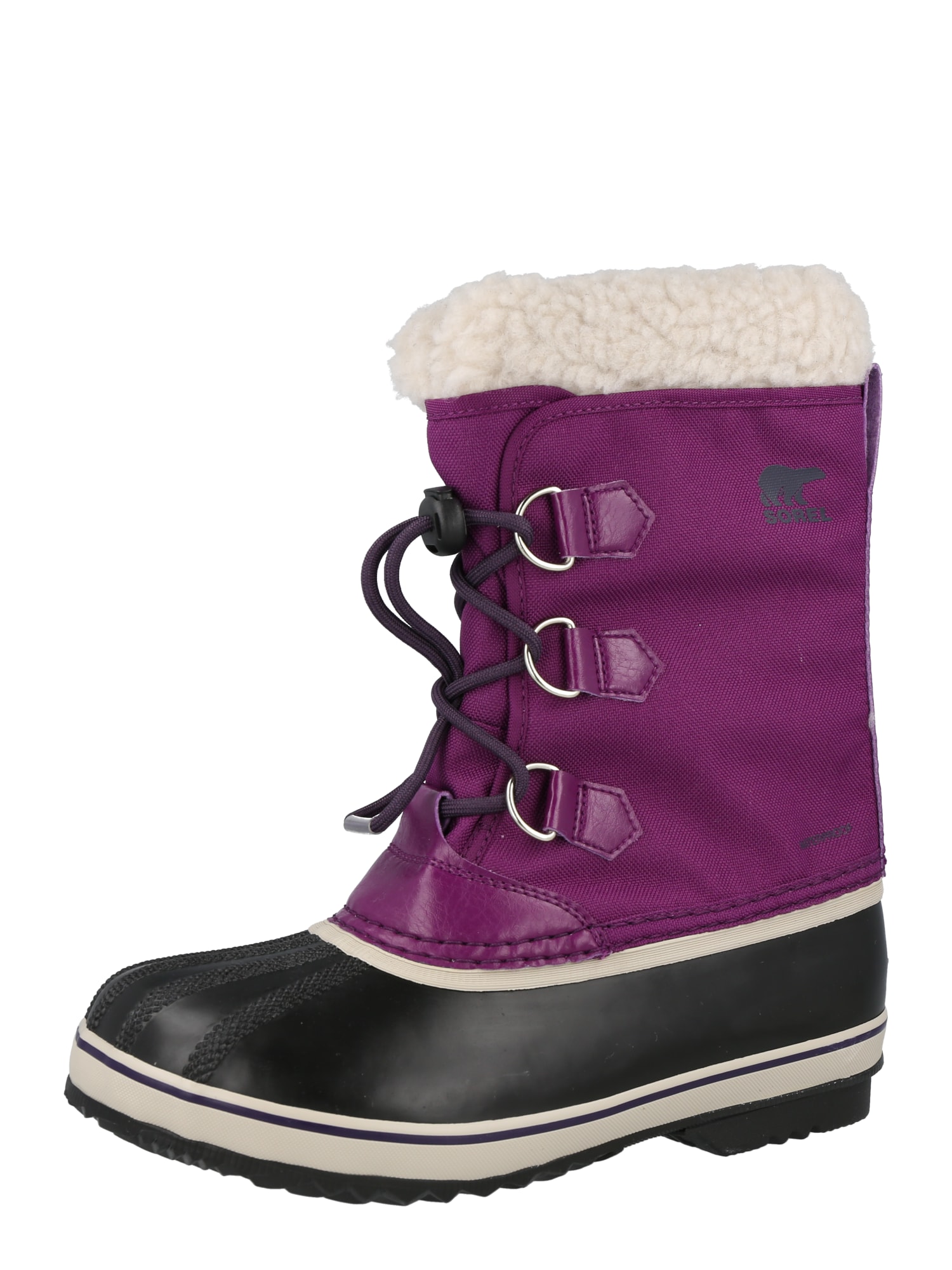 SOREL Škornji za v sneg 'YOOT PAC'  temno liila / črna / bela