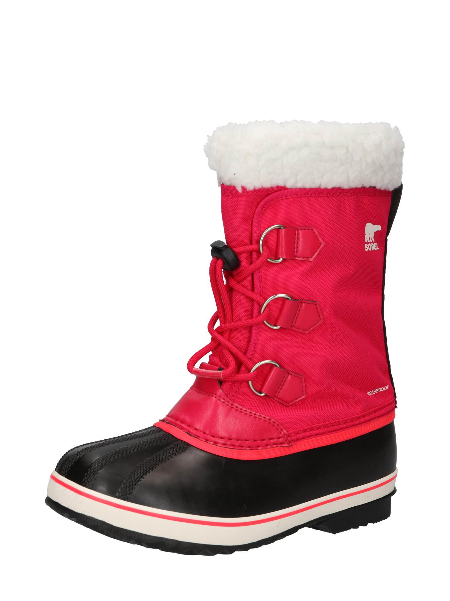 SOREL Škornji za v sneg  roza / črna