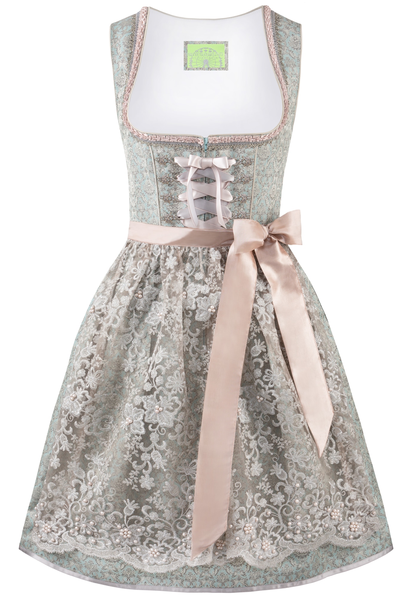 STOCKERPOINT Dirndl 'Shila'  meta / pastelno roza