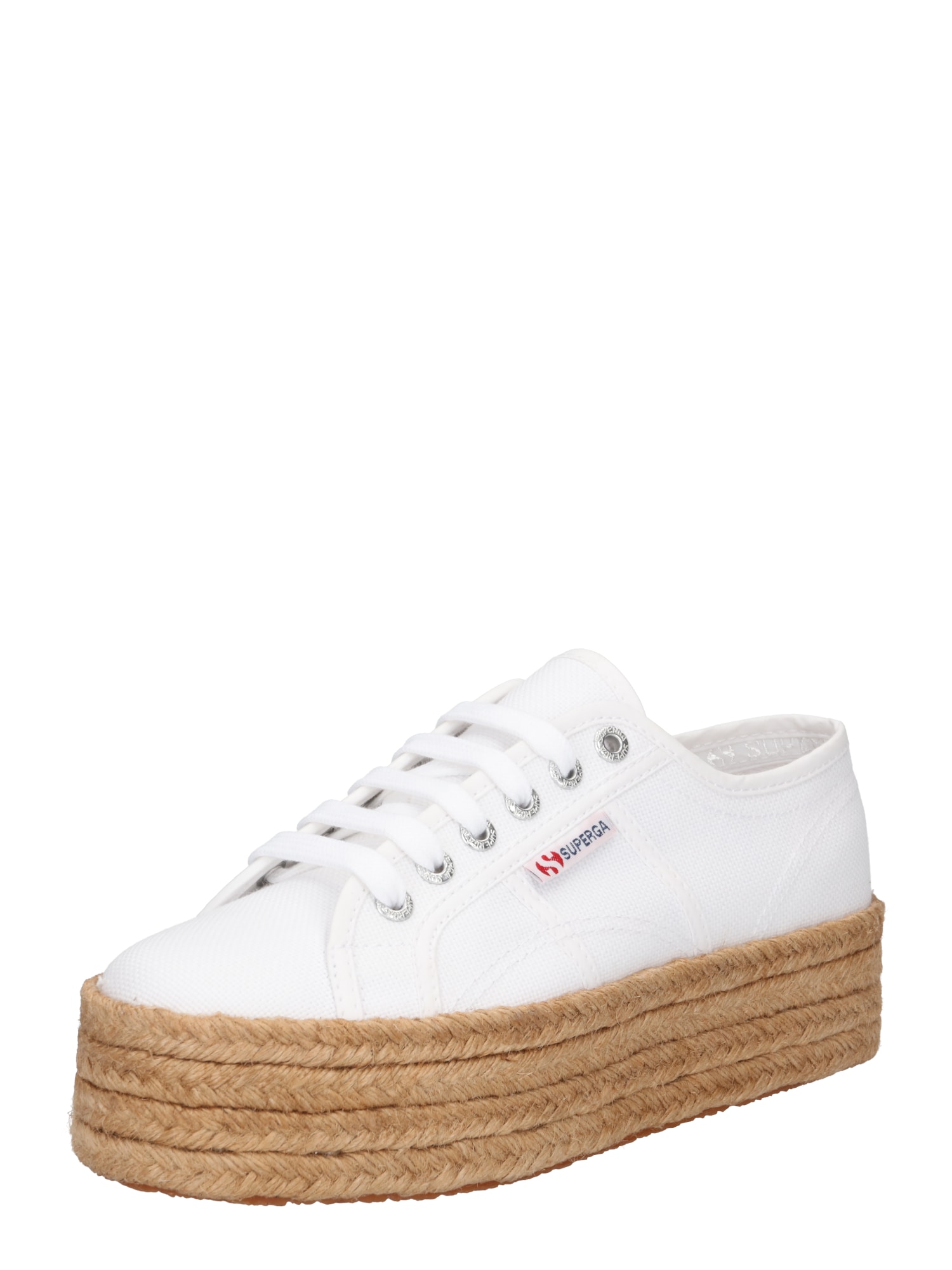 SUPERGA Nizke superge  rjava / bela