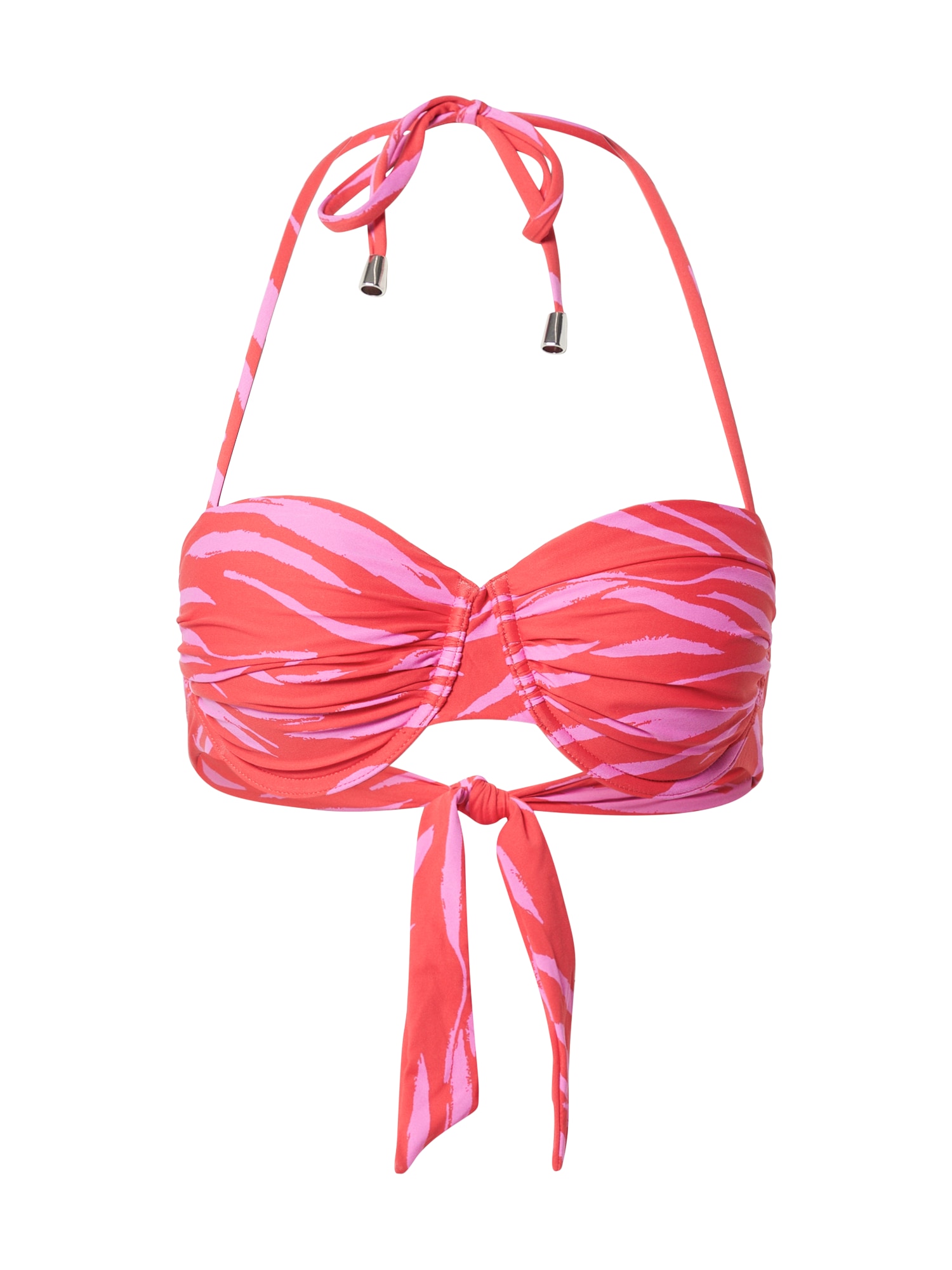 Seafolly Bikini zgornji del  svetlo lila / rdeča