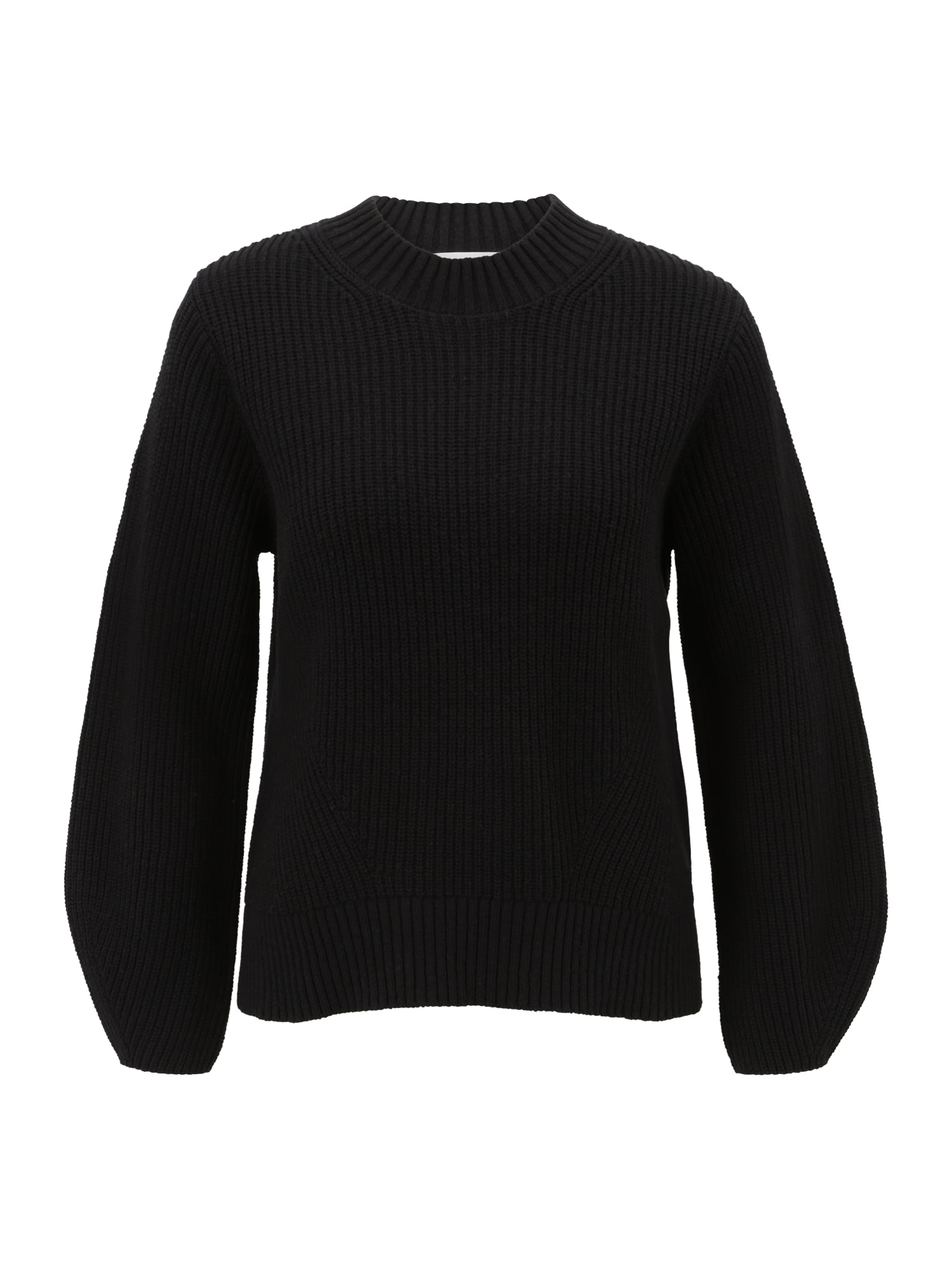 Selected Femme Petite Pulover  črna