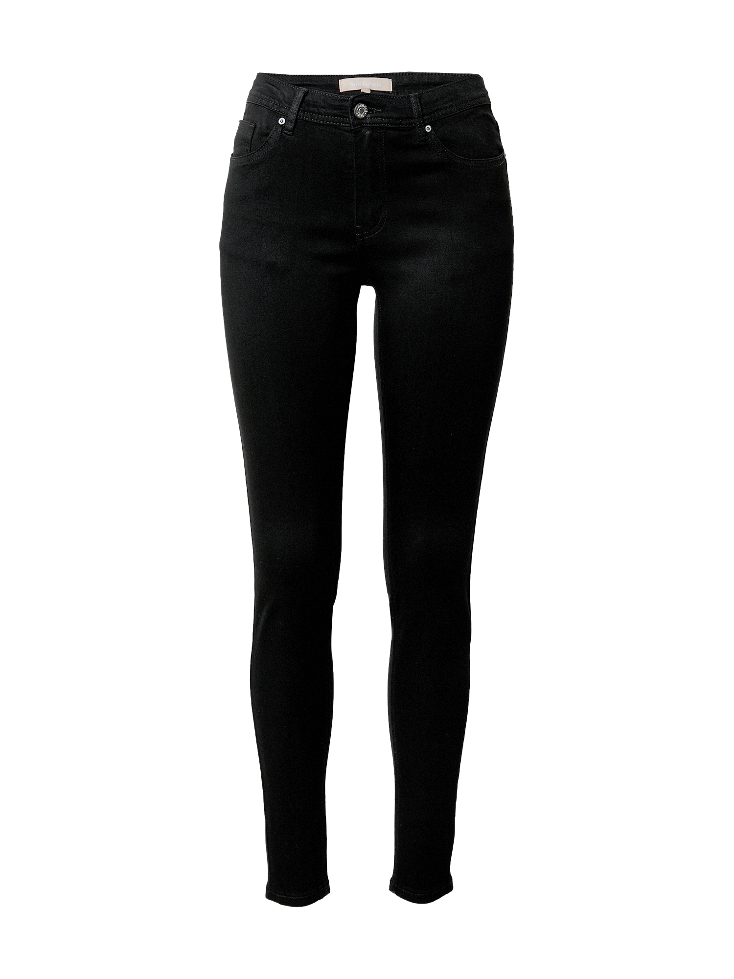 Soft Rebels Kavbojke  črn denim