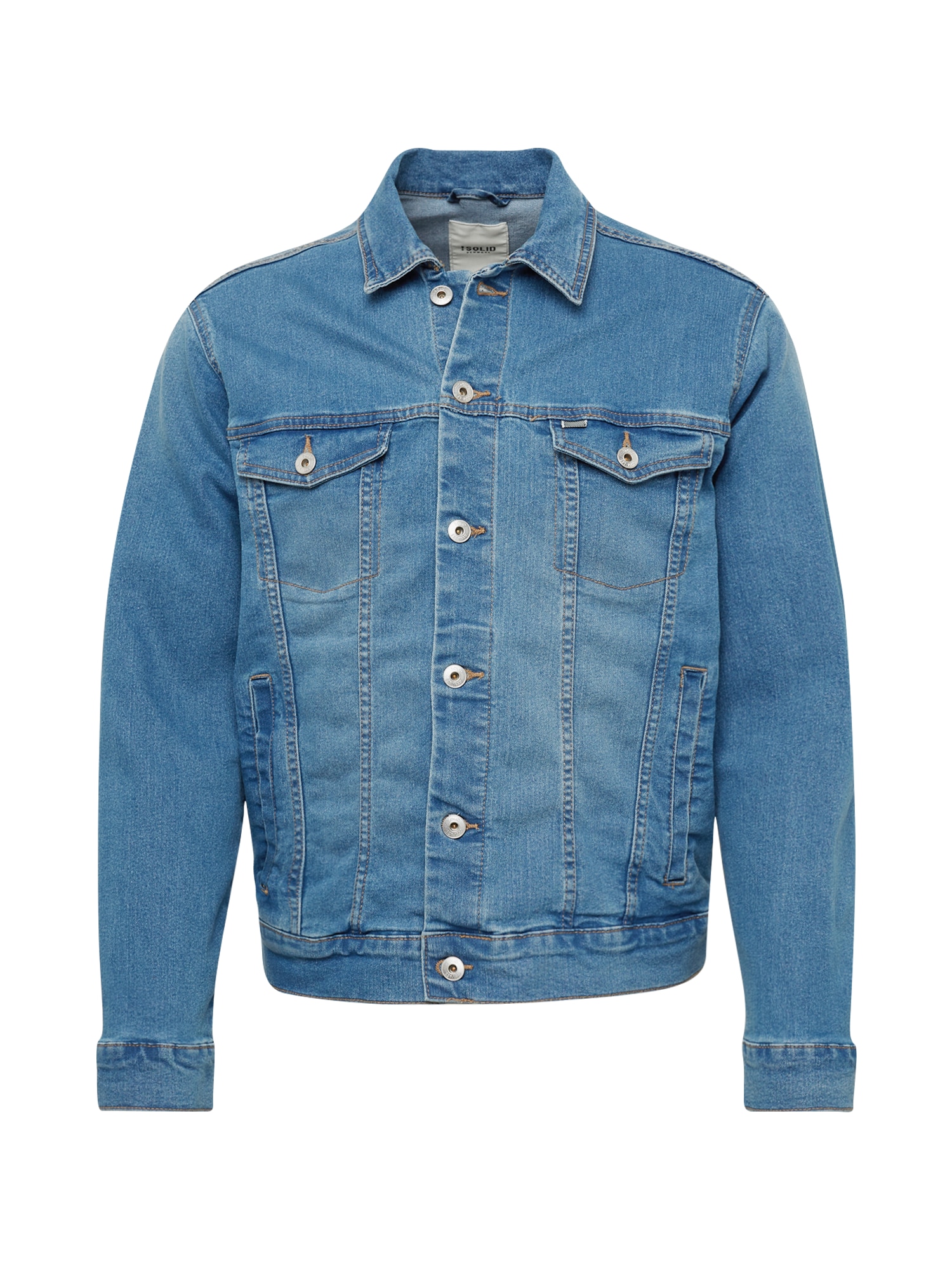 !Solid Prehodna jakna 'Cas'  moder denim