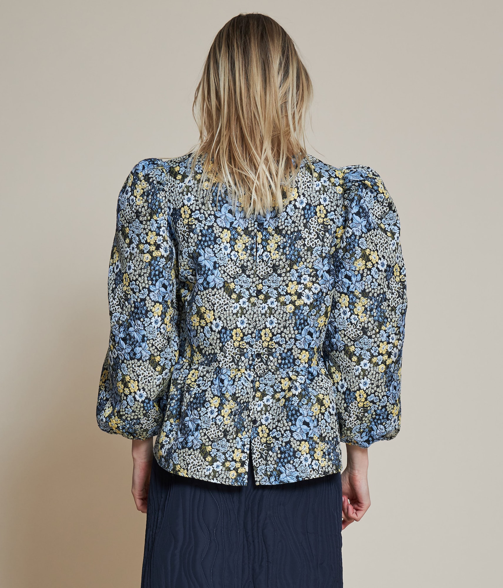 Stella Nova Bluza  modra / zelena / mešane barve