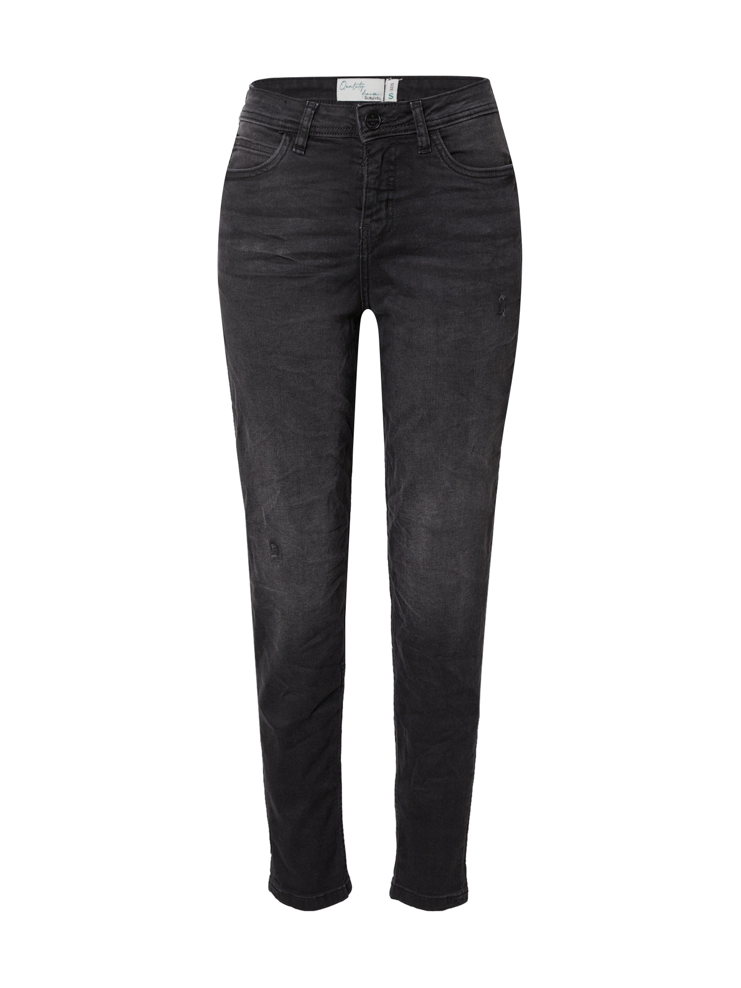 Sublevel Kavbojke  črn denim