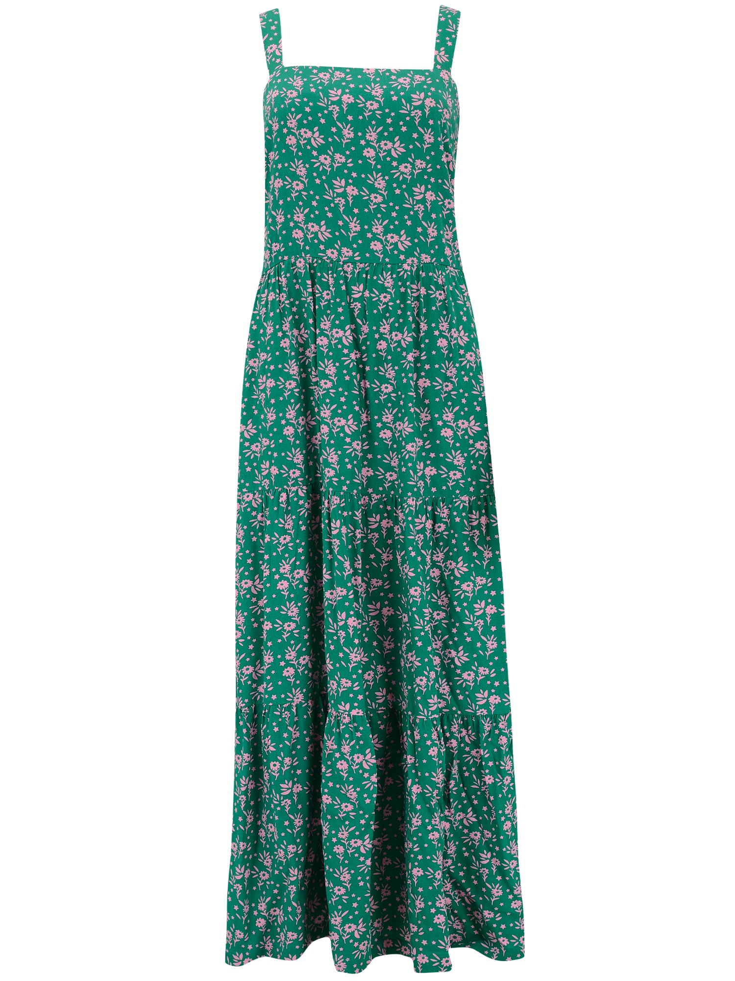 Sugarhill Brighton Obleka 'Lucille'  zelena / roza
