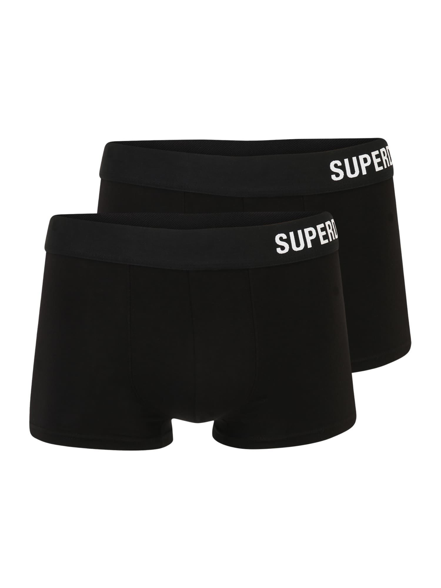 Superdry Boksarice  črna / bela