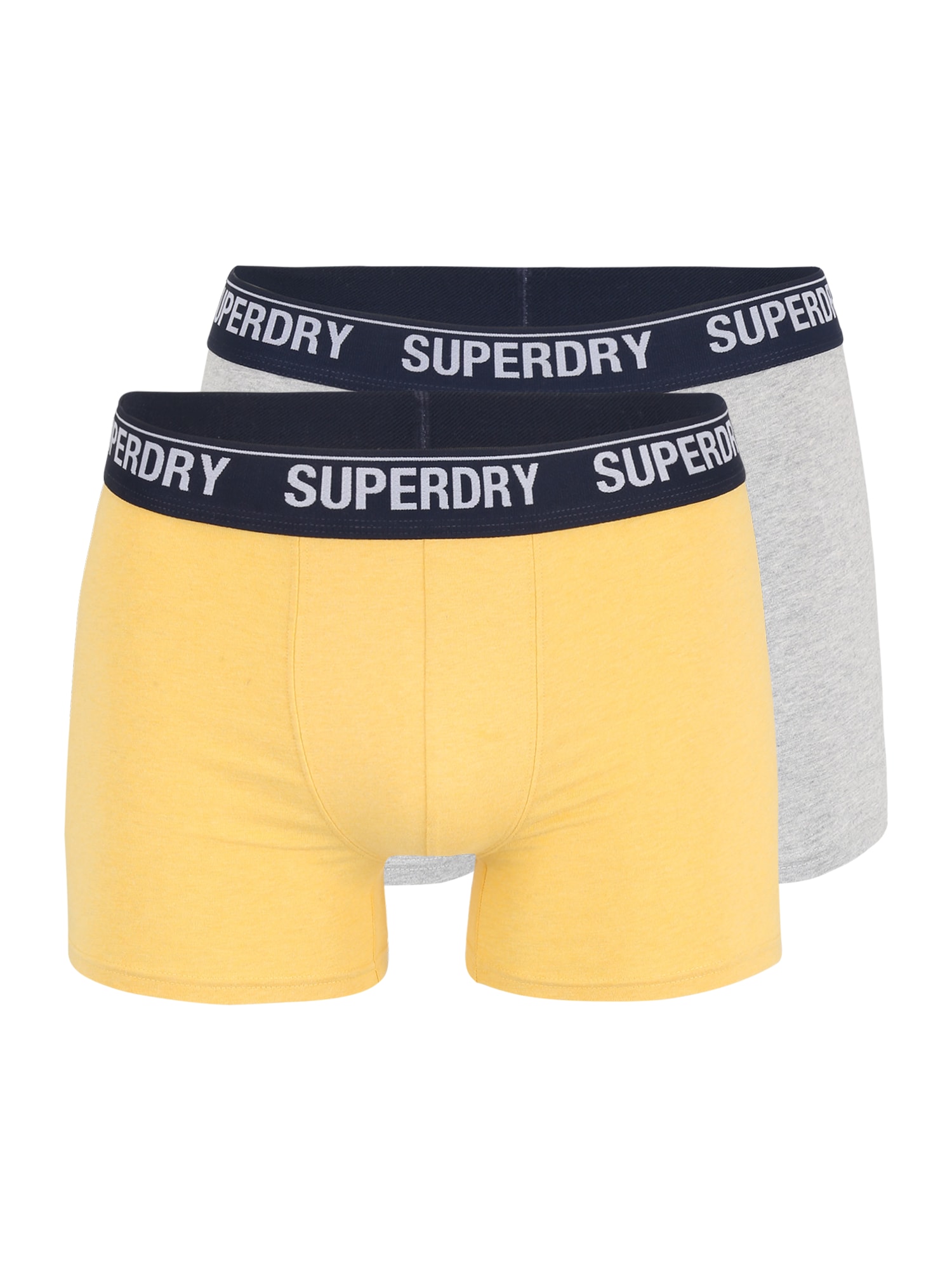 Superdry Boksarice  gorčica / siva / črna