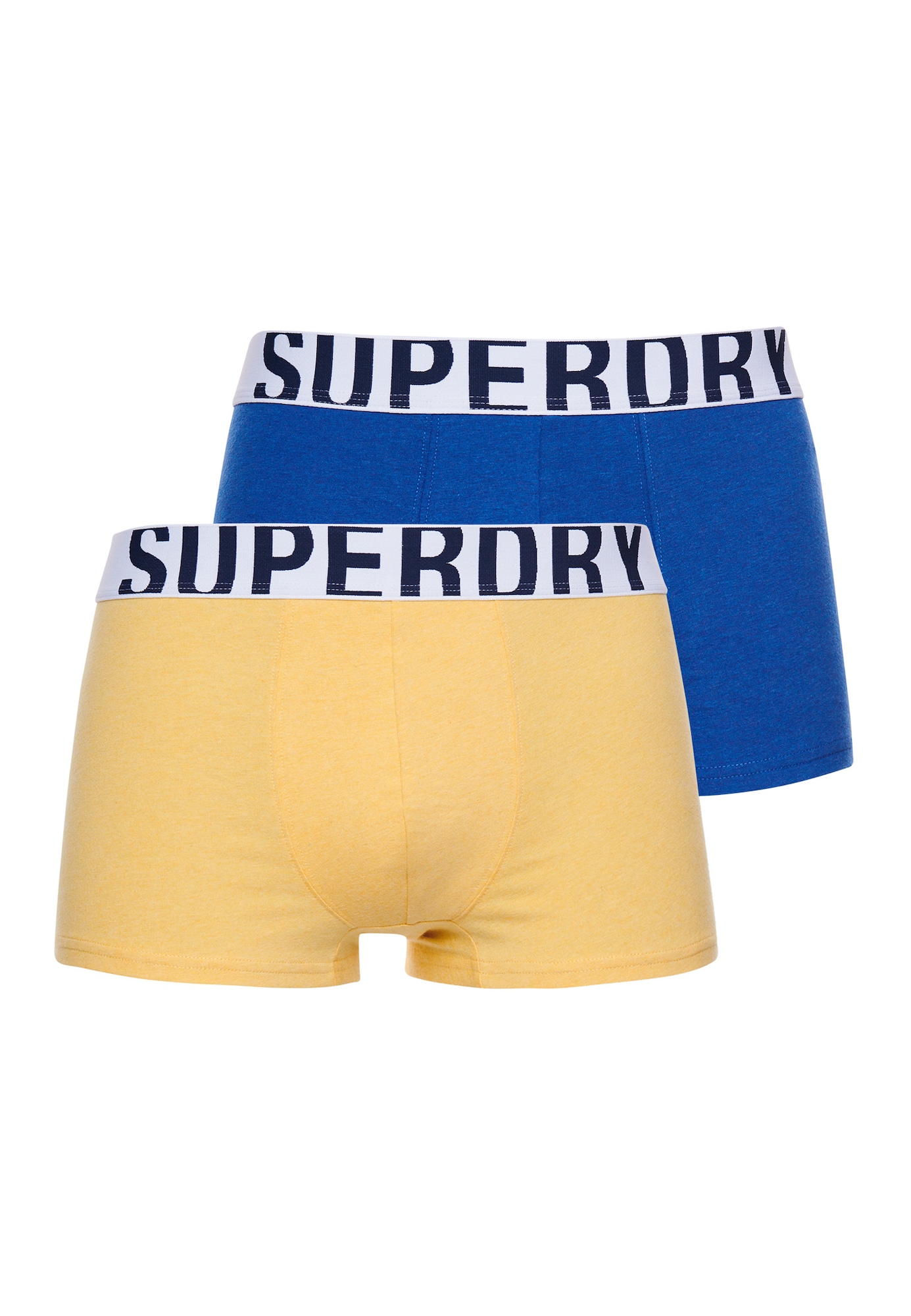 Superdry Boksarice  modra / rumena / črna / bela