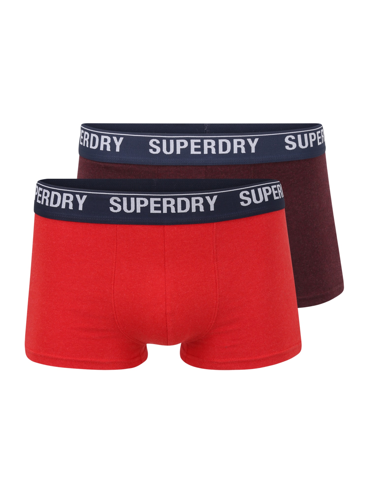 Superdry Boksarice  mornarska / rdeča / bordo / bela