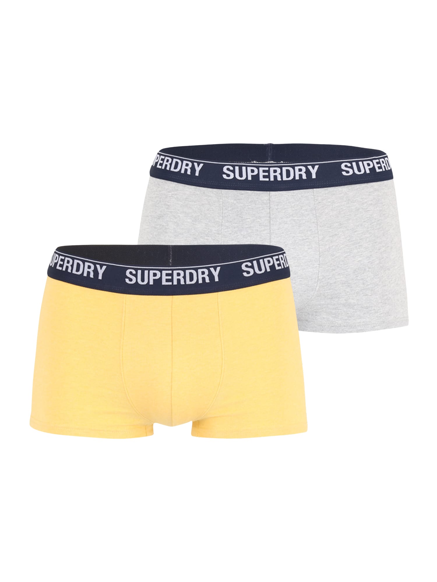 Superdry Boksarice  mornarska / rumena / svetlo siva / bela