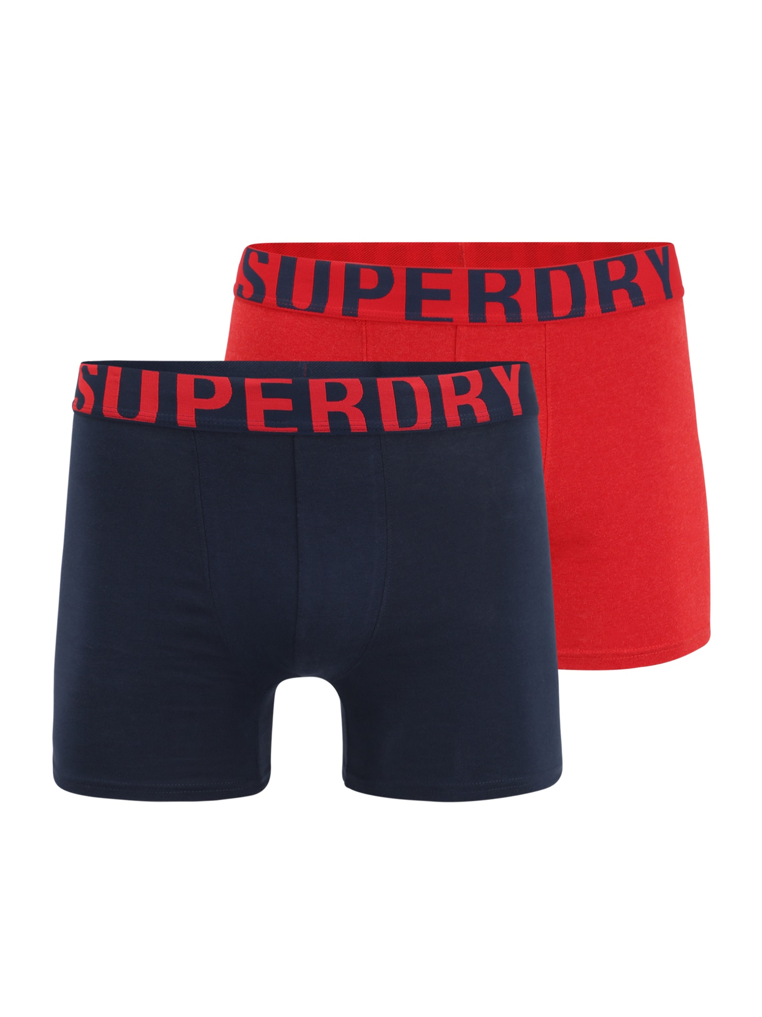 Superdry Boksarice  nočno modra / burgund