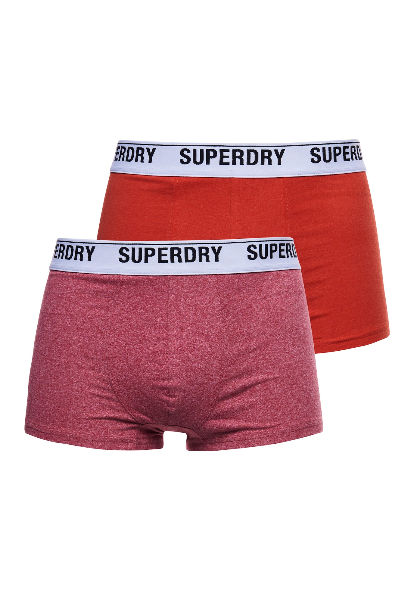 Superdry Boksarice  rdeča / črna / bela