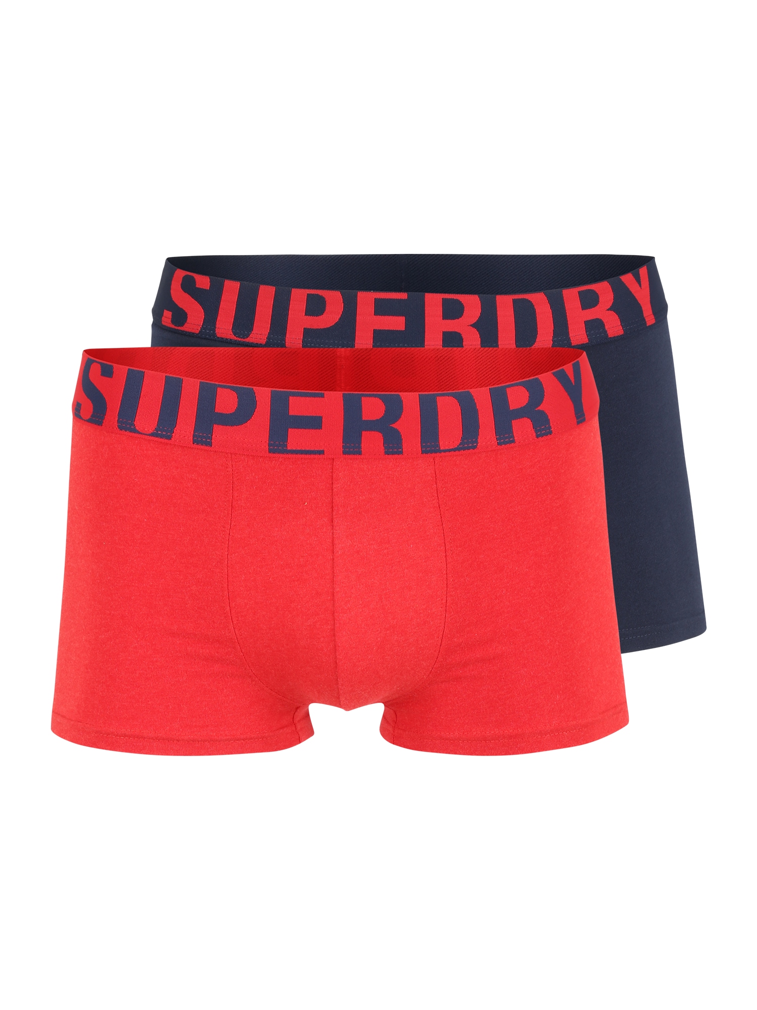 Superdry Boksarice  temno modra / rdeča