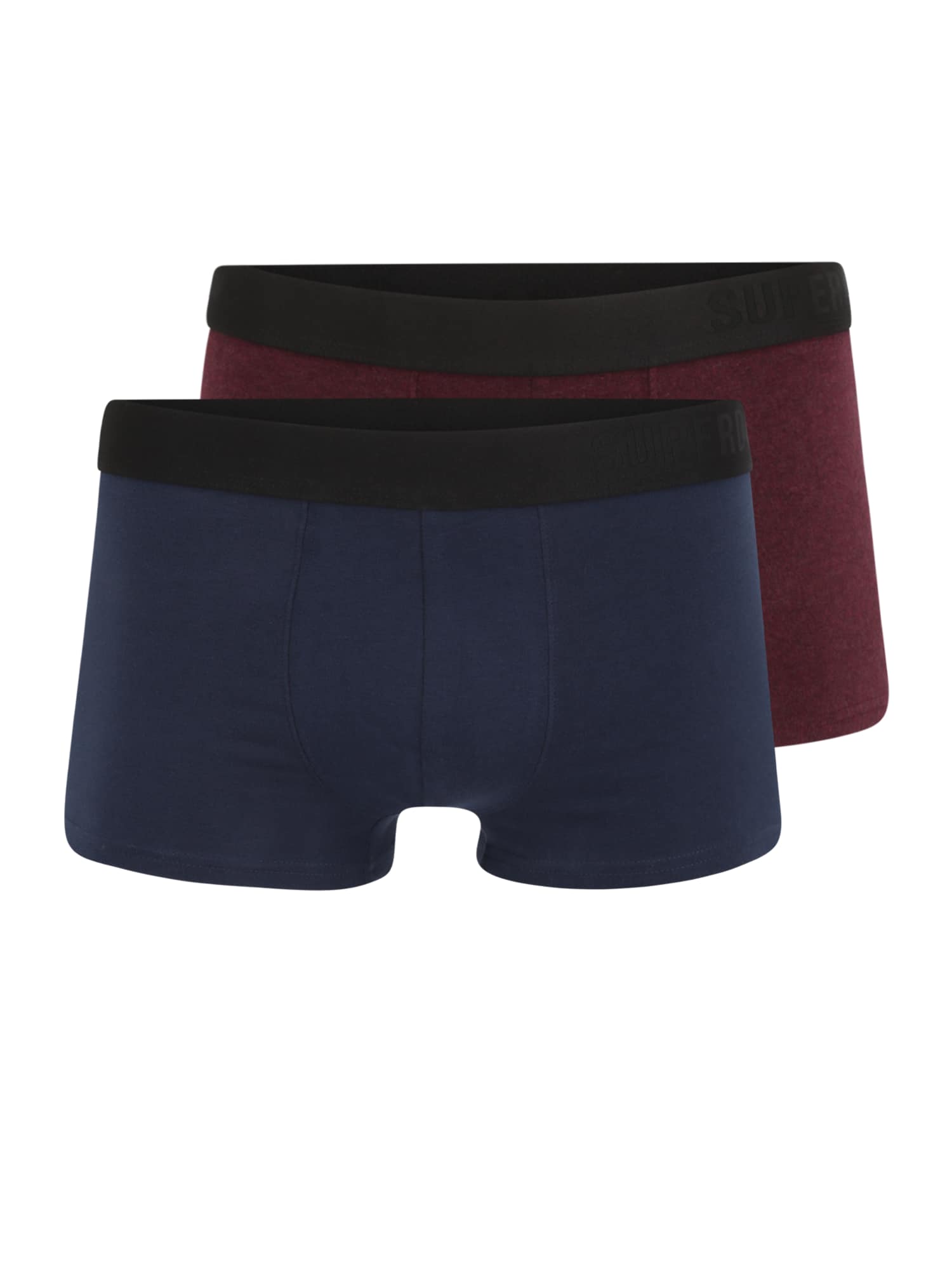 Superdry Boksarice  temno modra / temno rdeča