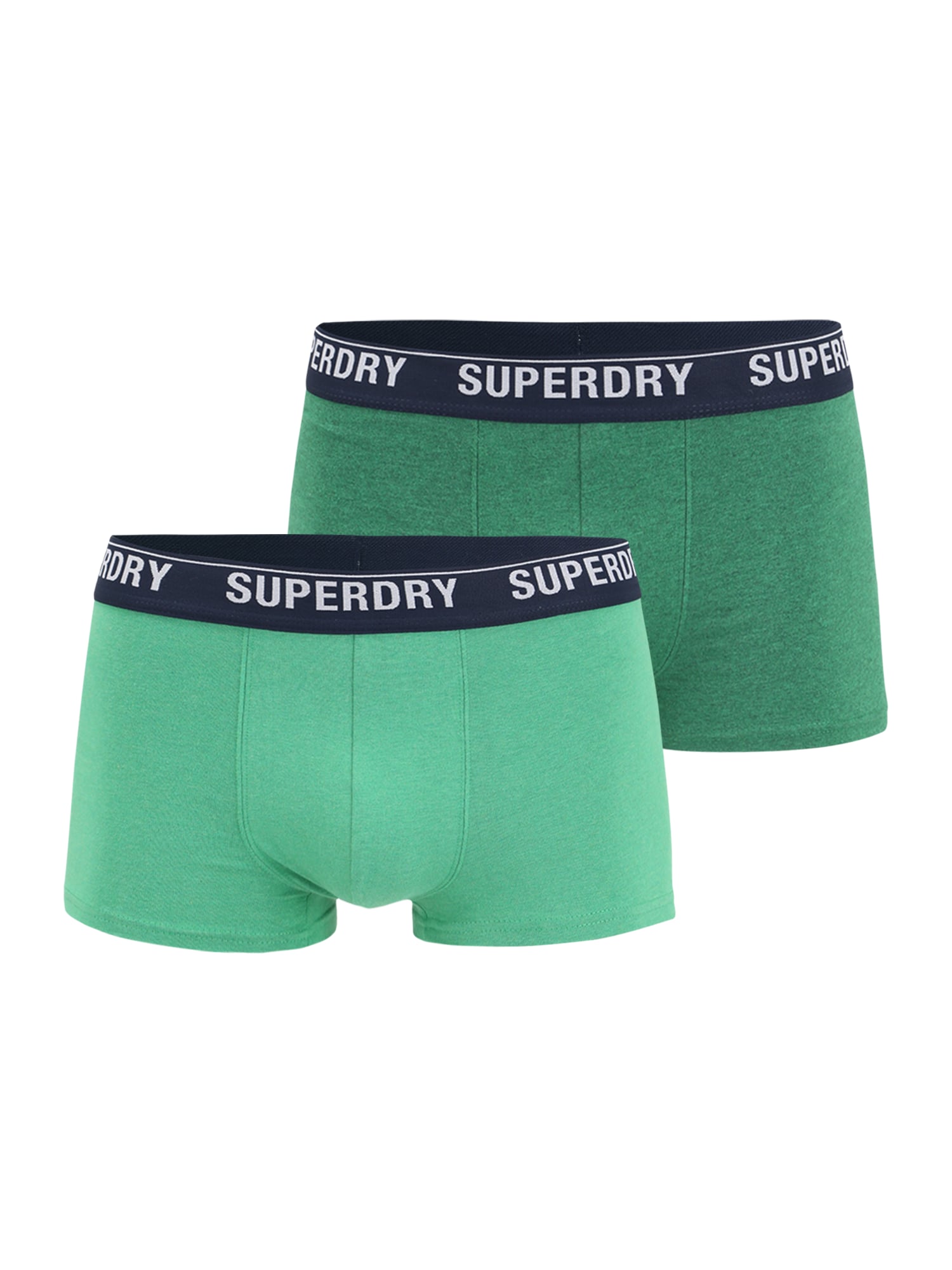 Superdry Boksarice  temno modra / zelena / meta / bela