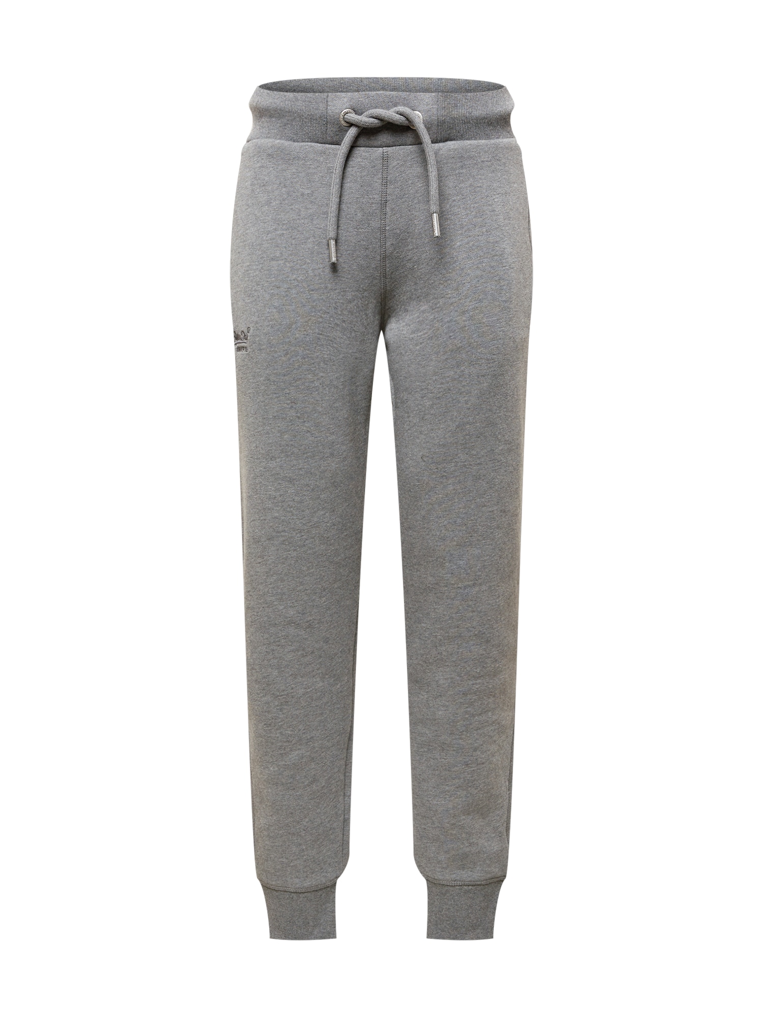Superdry Hlače  temno siva