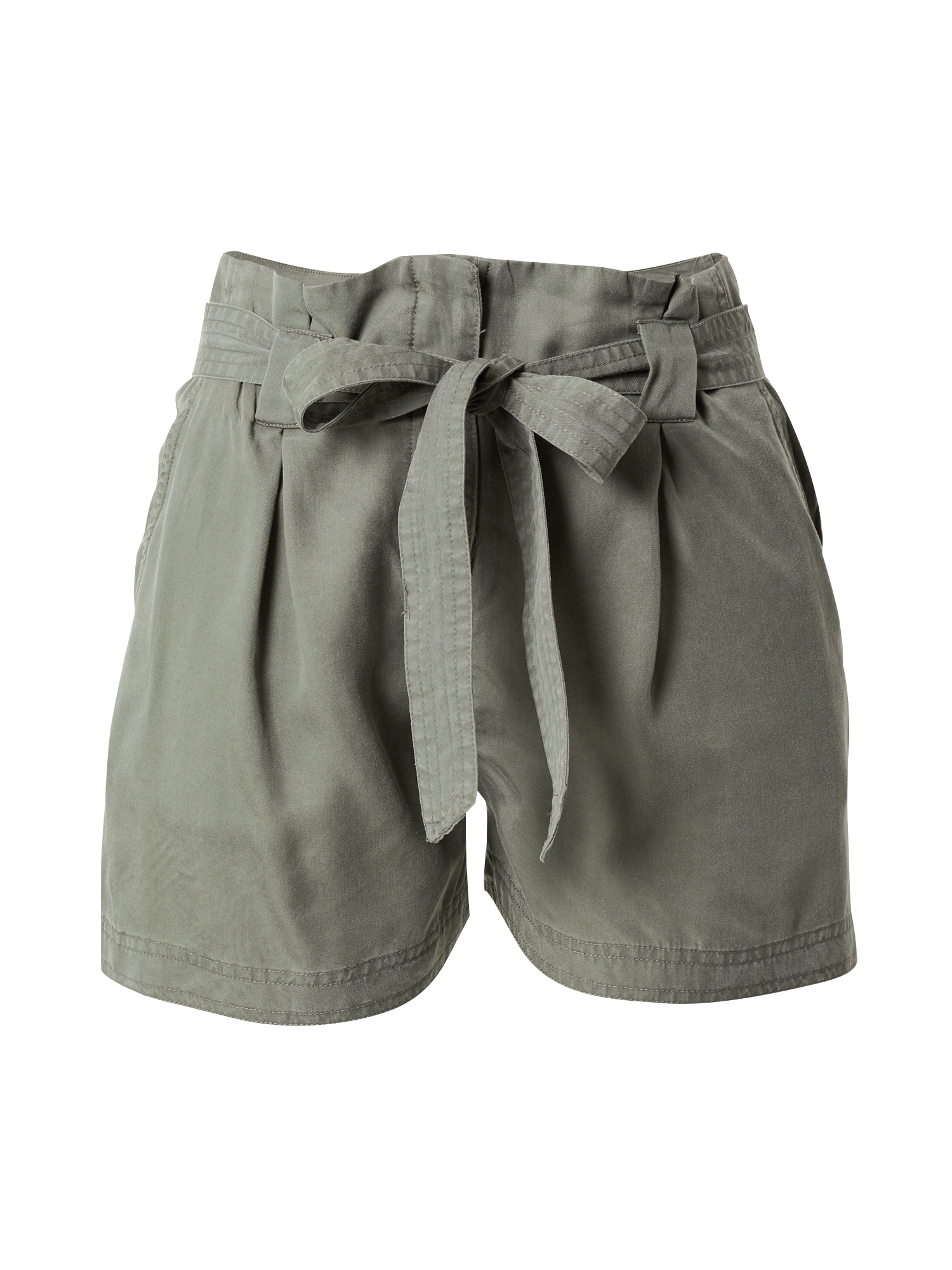 Superdry Hlače z naborki  kaki