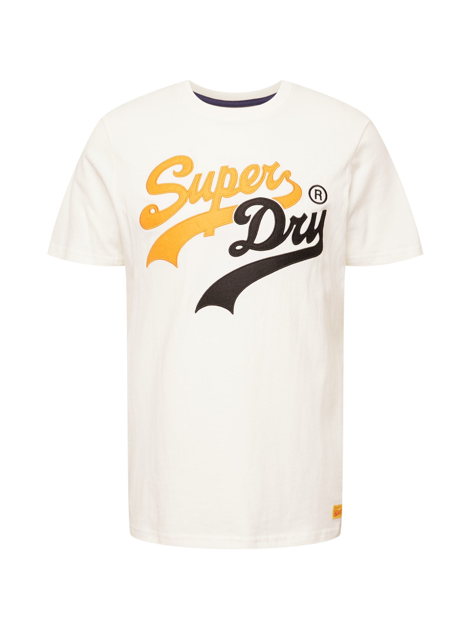 Superdry Majica  oranžna / črna / bela
