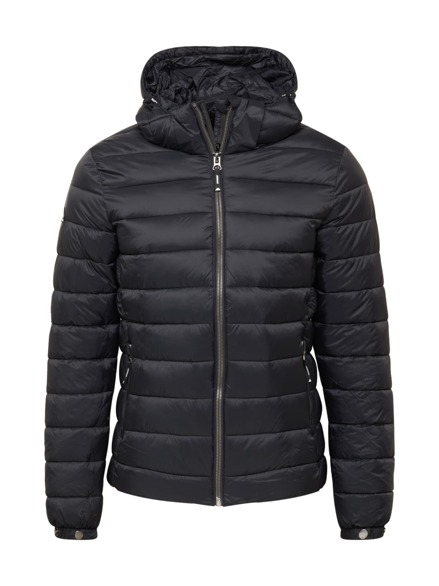 Superdry Prehodna jakna 'FUJI'  črna / bela