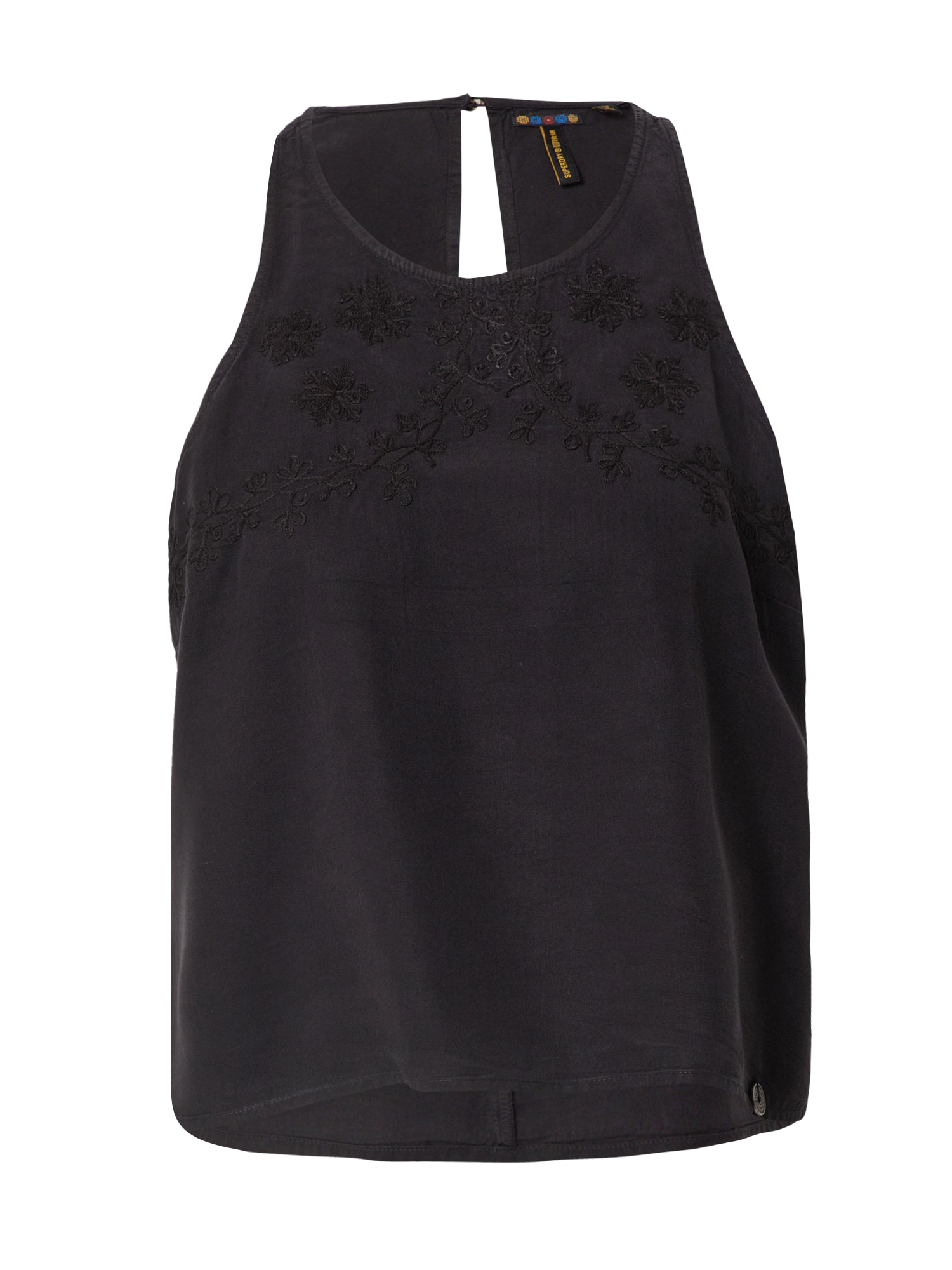 Superdry Top  črna