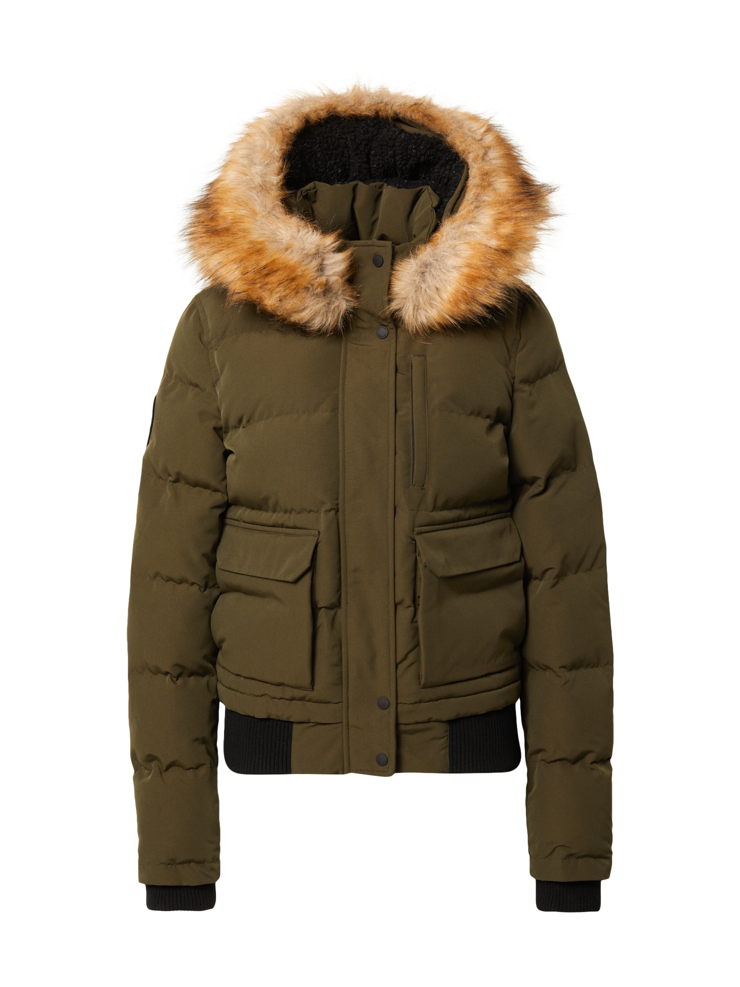 Superdry Zimska jakna 'Everest'  svetlo rjava / kaki