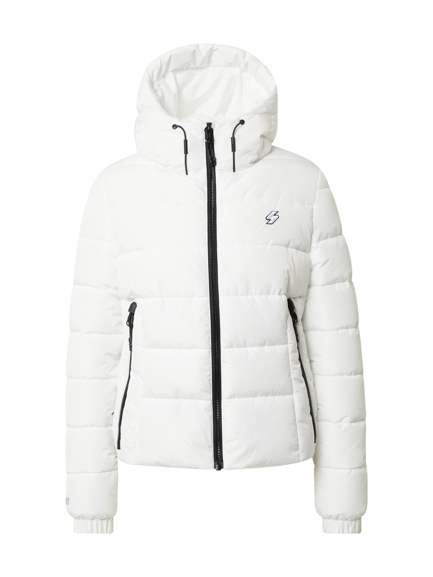 Superdry Zimska jakna  črna / off-bela