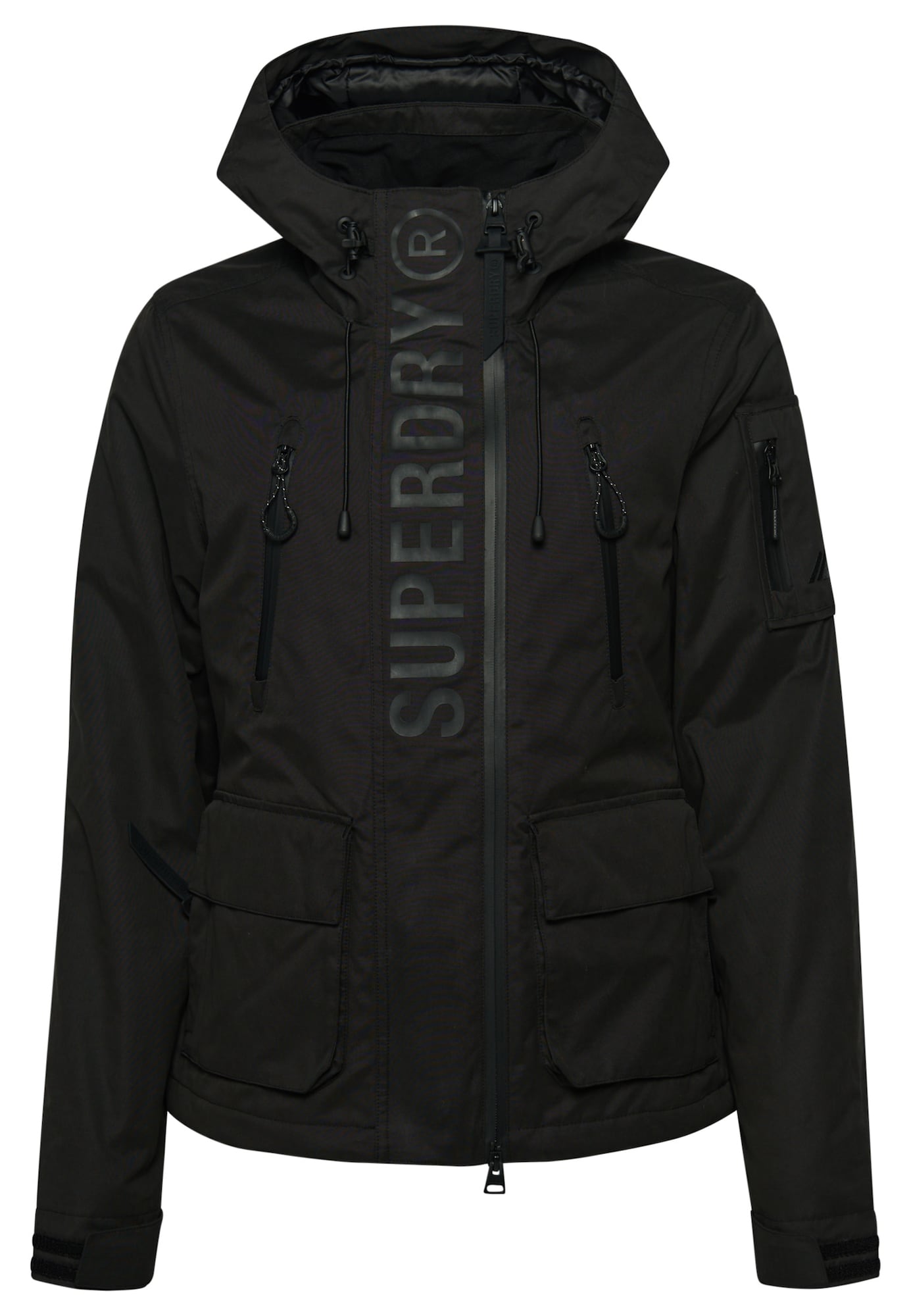 Superdry Zimska jakna  marine / črna