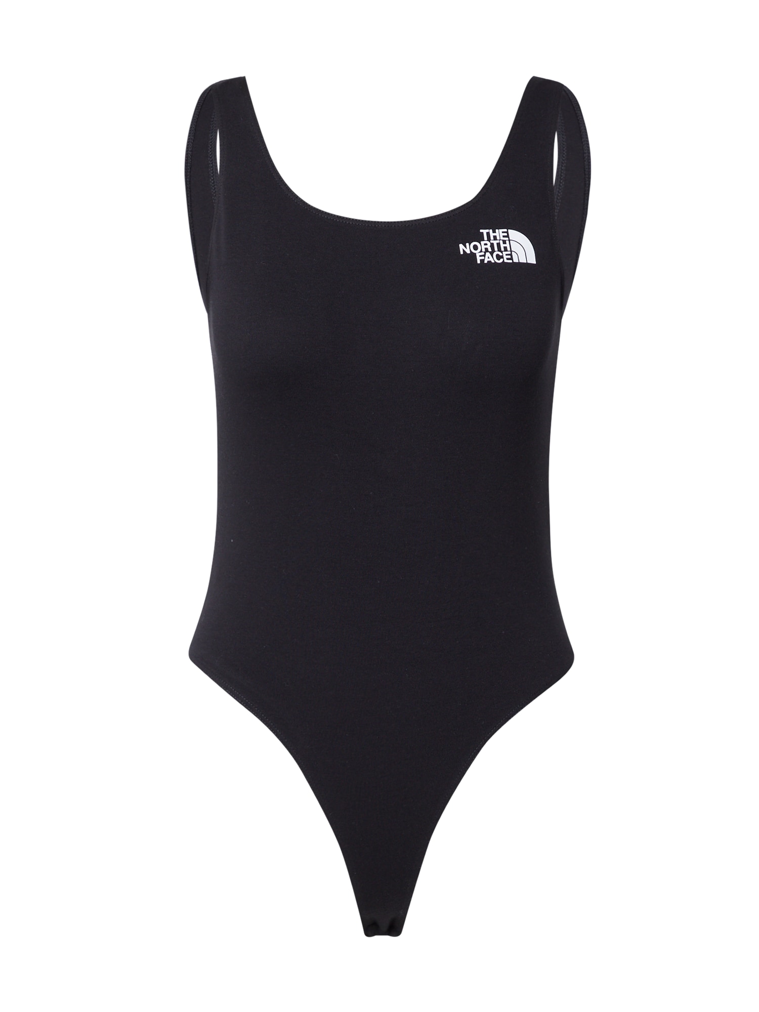 THE NORTH FACE Bodi majica 'INTERLOCK'  črna / bela