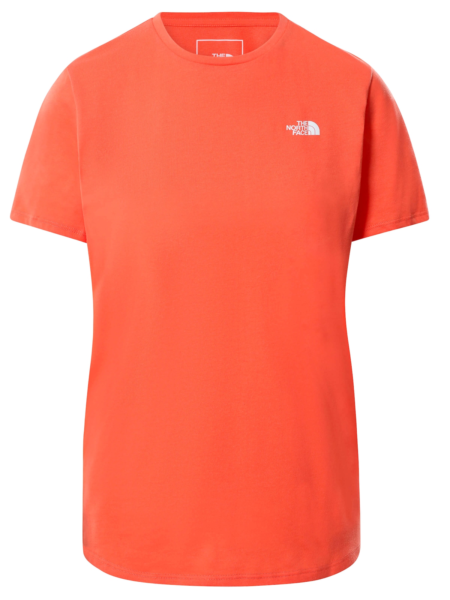 THE NORTH FACE Majica 'Foundation'  oranžna / bela