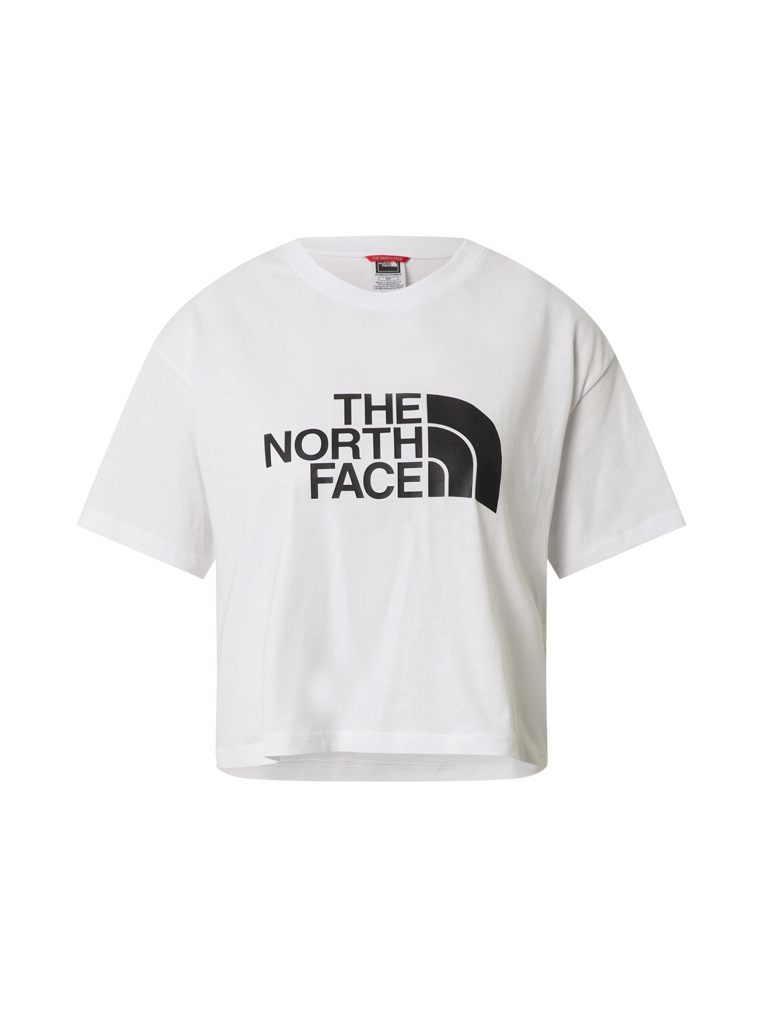 THE NORTH FACE Majica  črna / bela