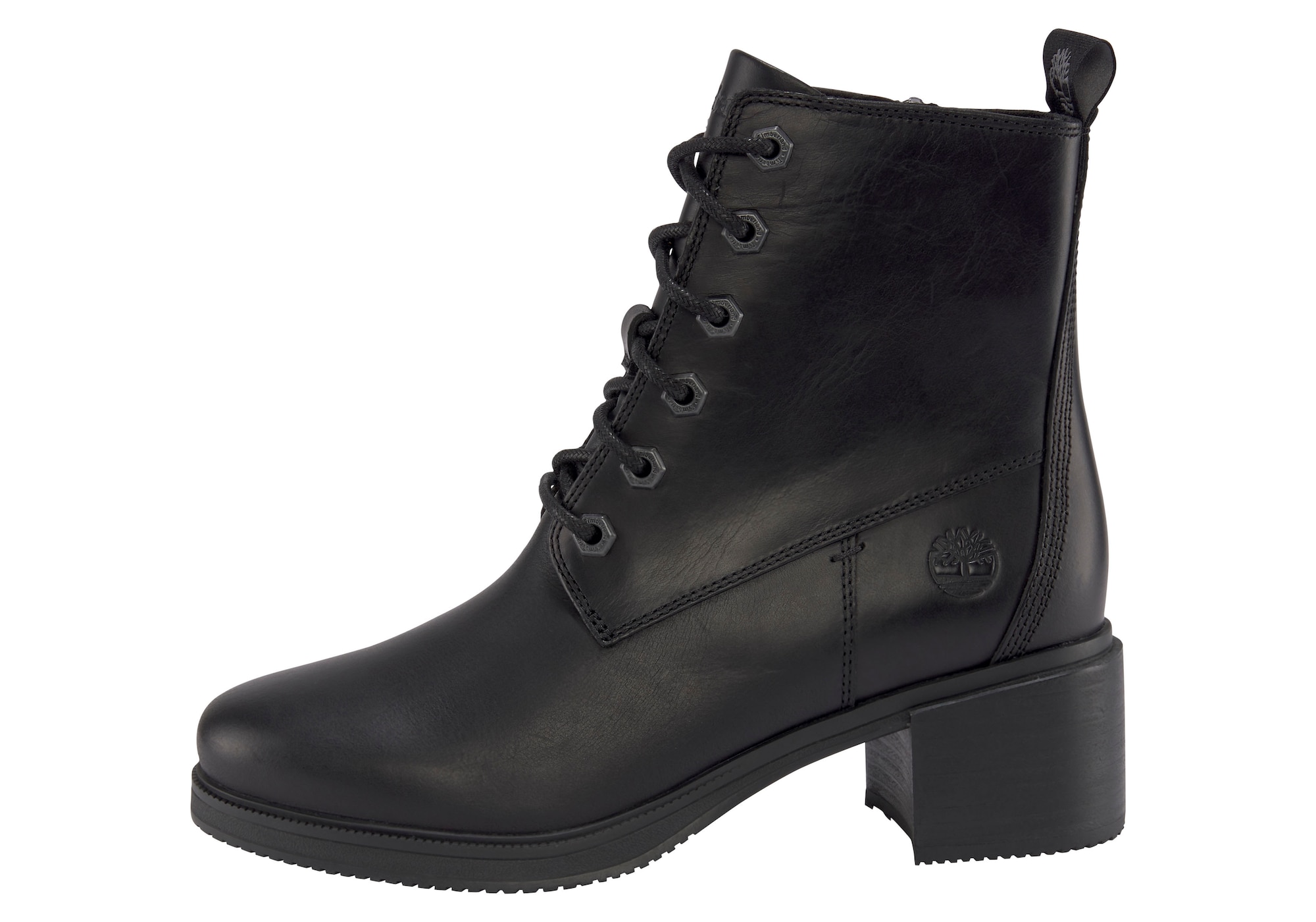 TIMBERLAND Gležnarji z vezalkami 'Dalston Vibe'  črna