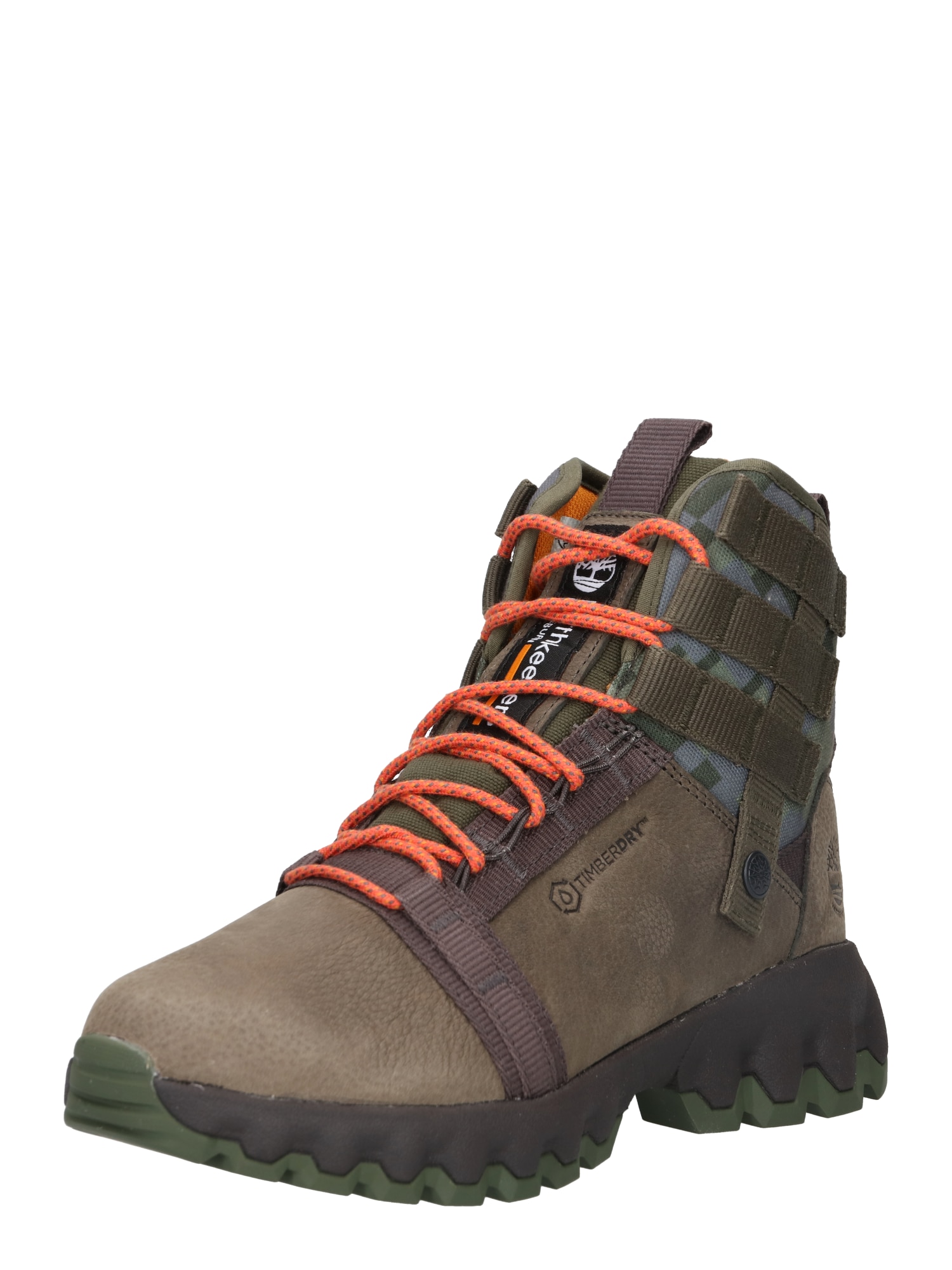 TIMBERLAND Gležnarji z vezalkami  modra / temno siva / oranžna