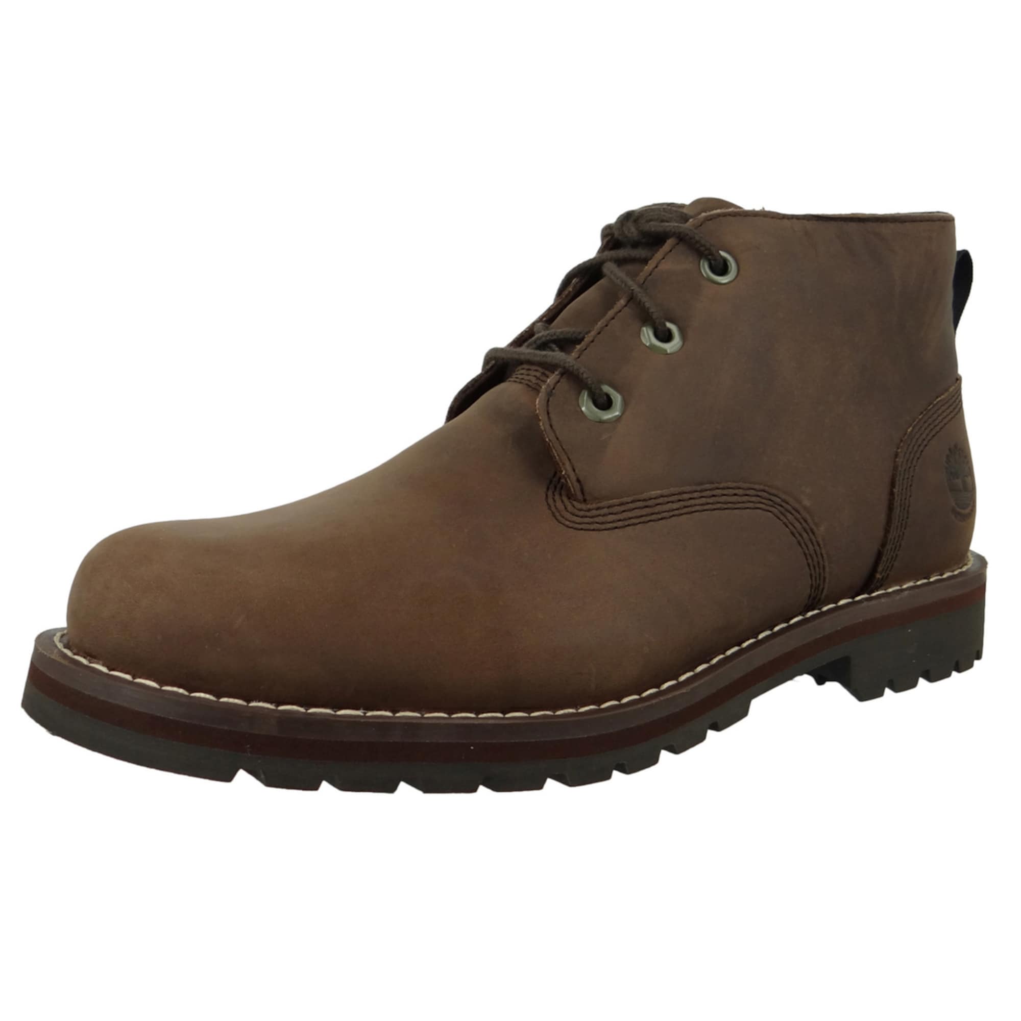 TIMBERLAND Gležnarji z vezalkami  rjava