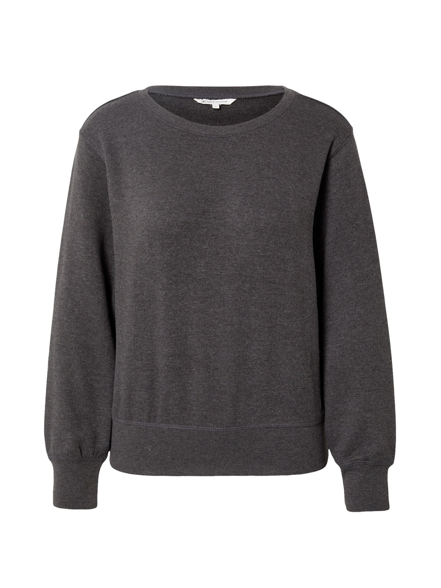 TOM TAILOR DENIM Pulover  bazaltno siva