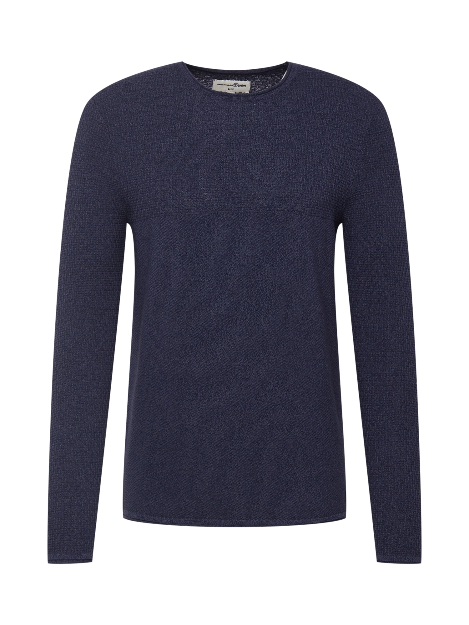 TOM TAILOR DENIM Pulover  nočno modra