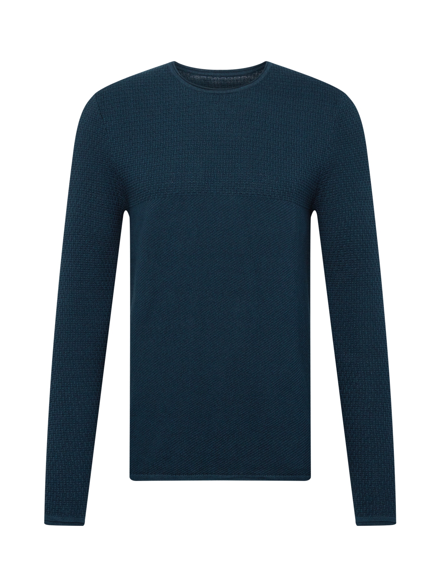 TOM TAILOR DENIM Pulover  temno modra