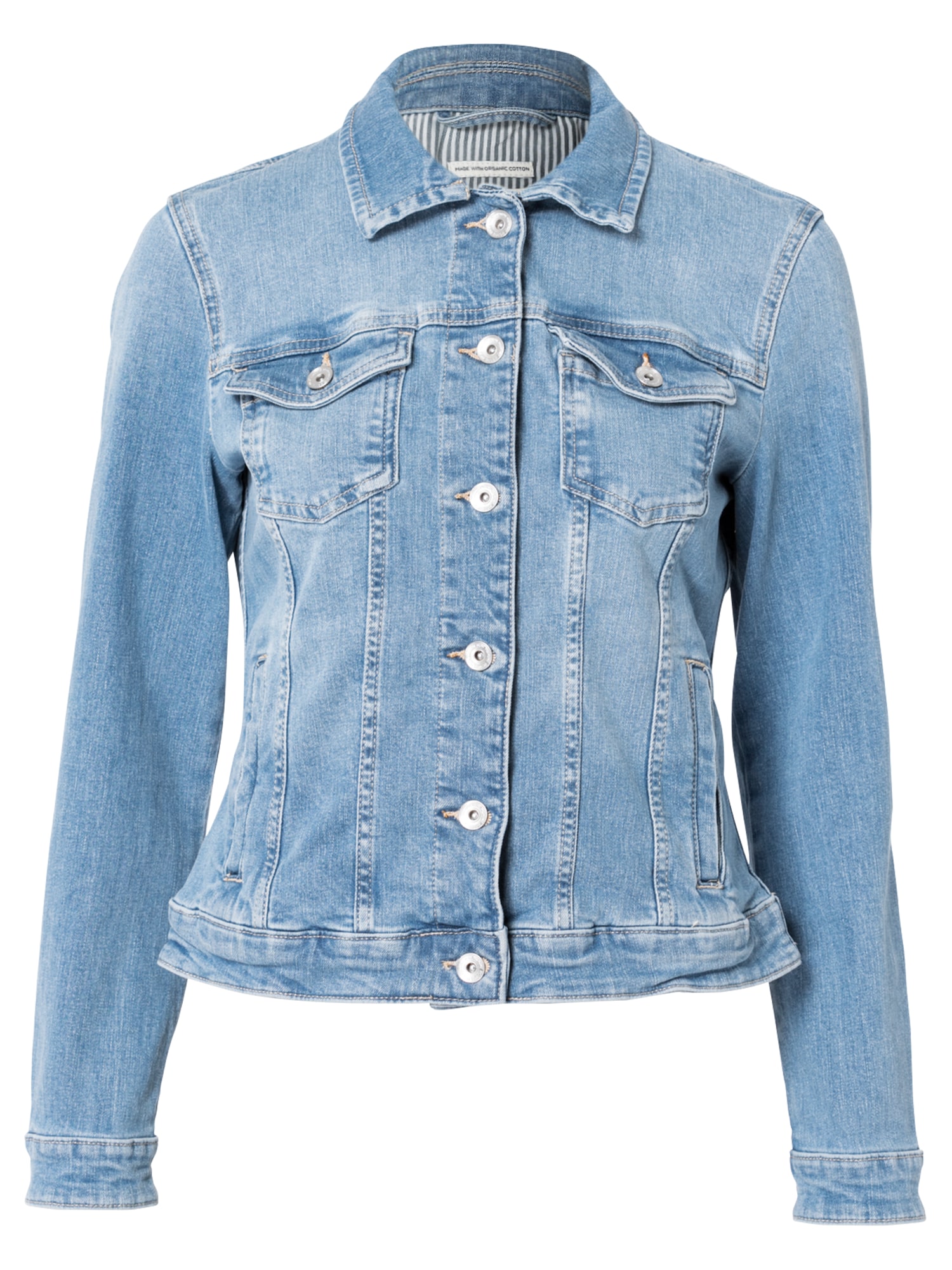 TOM TAILOR Prehodna jakna  moder denim