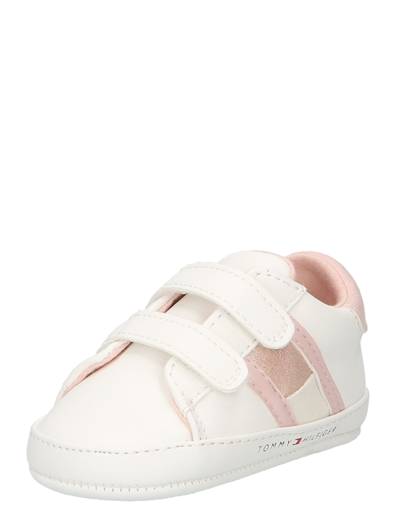 TOMMY HILFIGER Copatki za prve korake  roza / bela