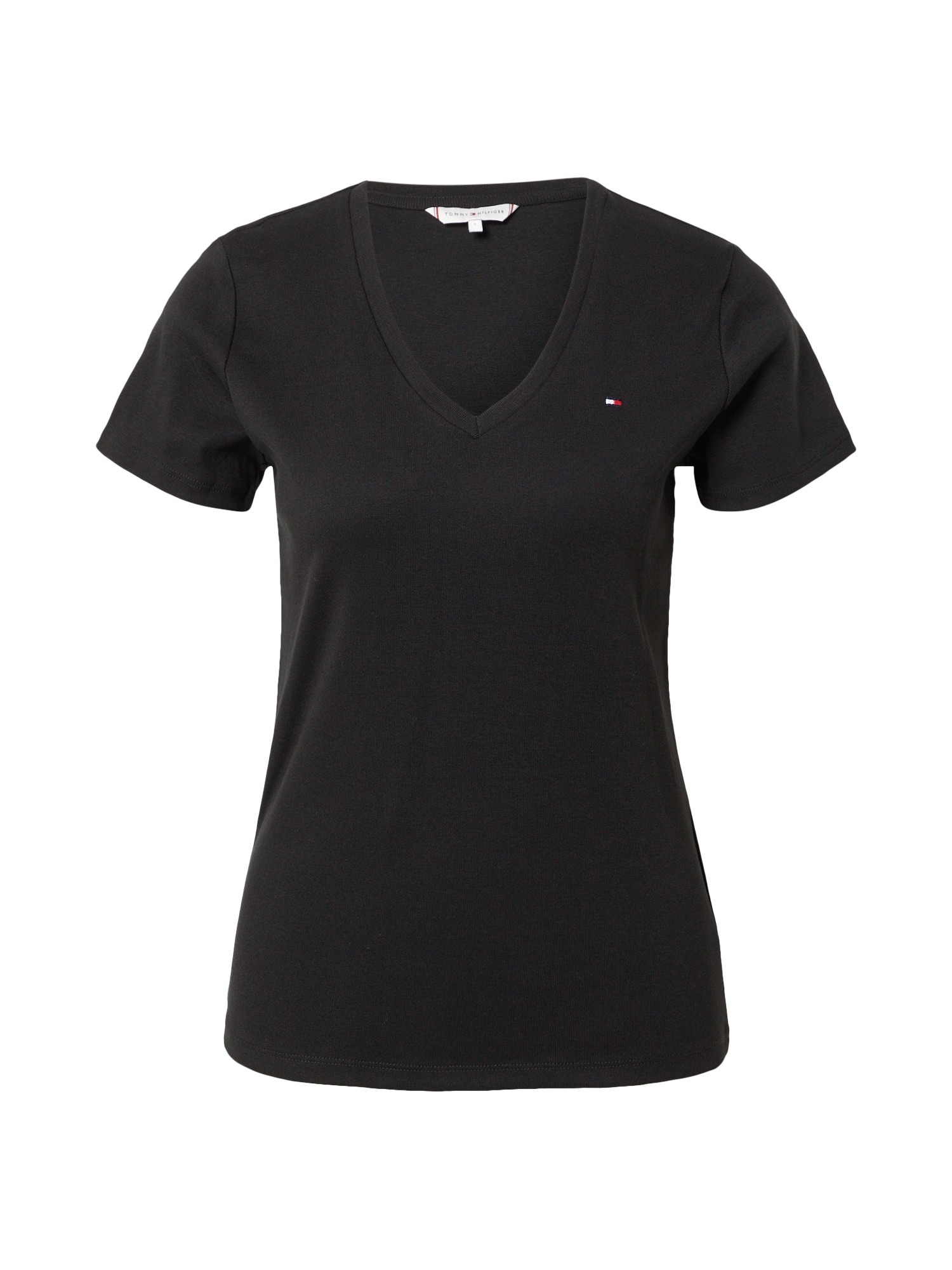 TOMMY HILFIGER Majica  mornarska / rdeča / črna / bela