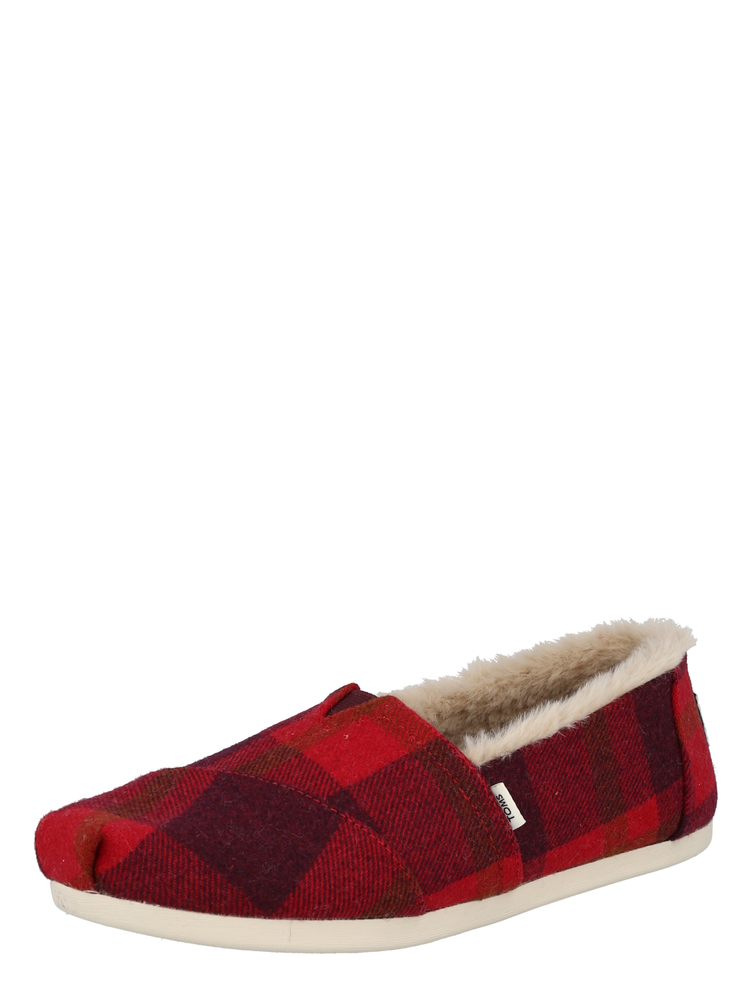 TOMS Copat 'ALPARGATA'  rdeča / bordo