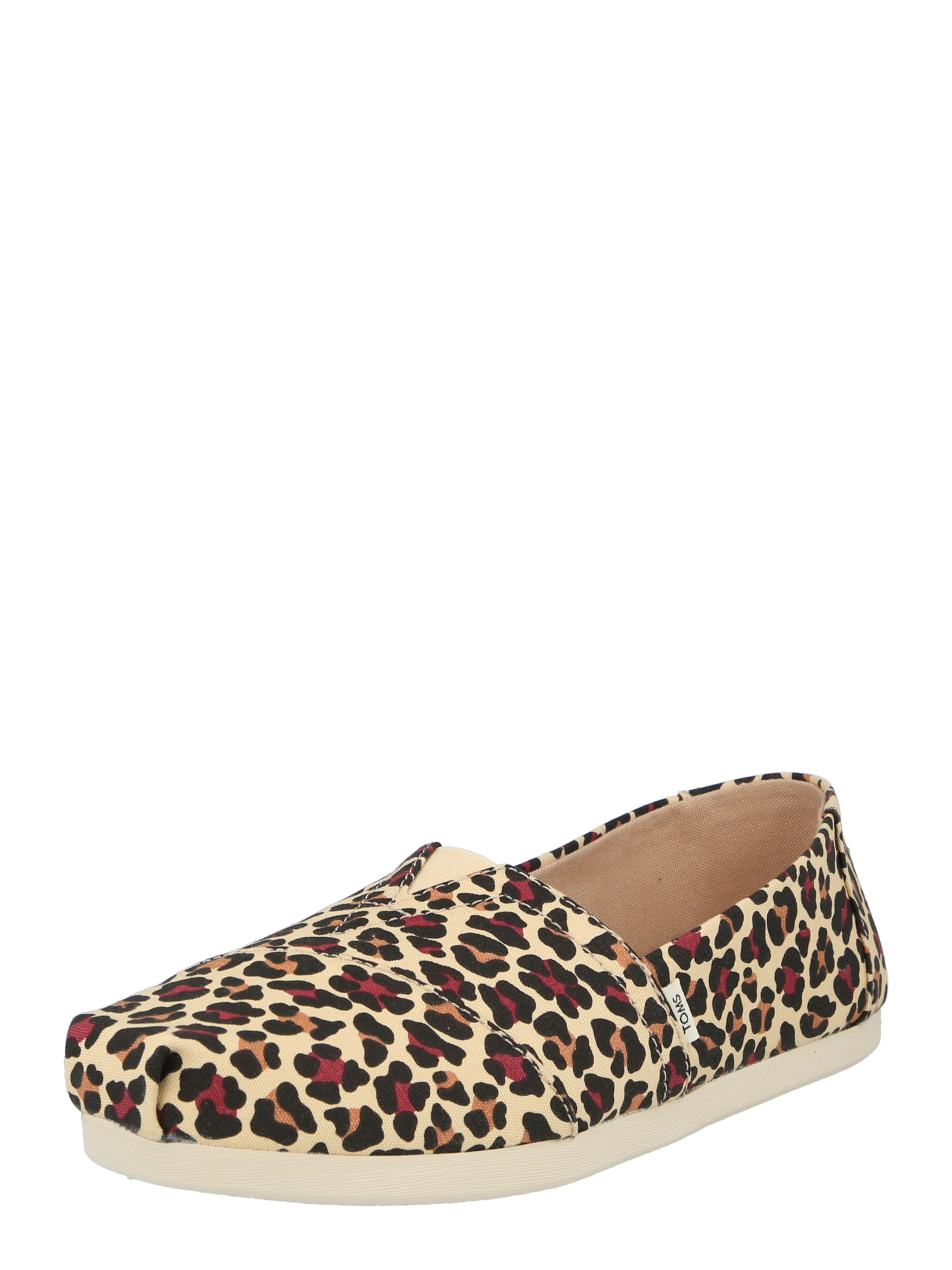 TOMS Espadrile  kapučino / pastelno oranžna / rubin rdeča / črna