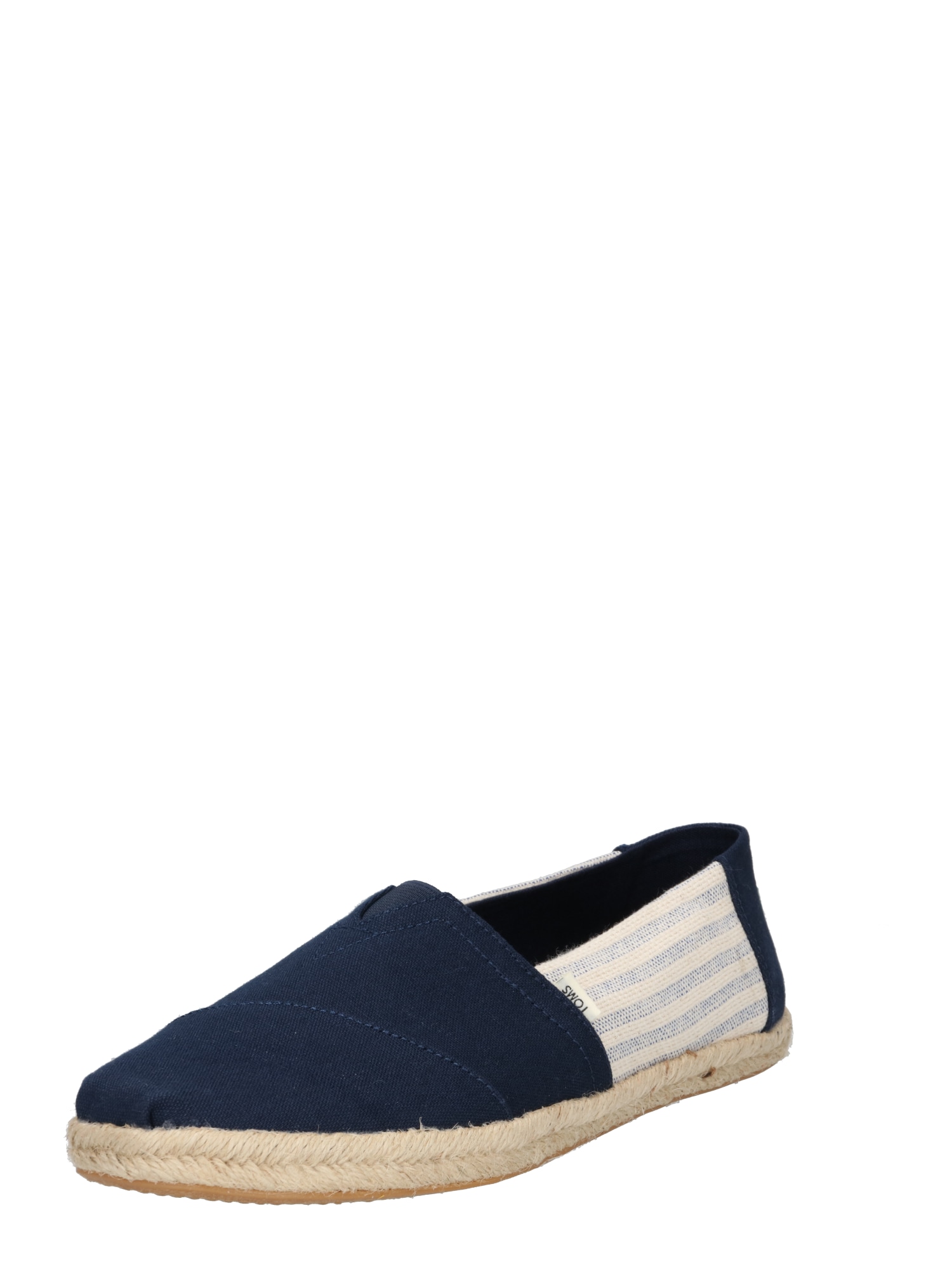 TOMS Espadrile  kremna / mornarska / svetlo modra