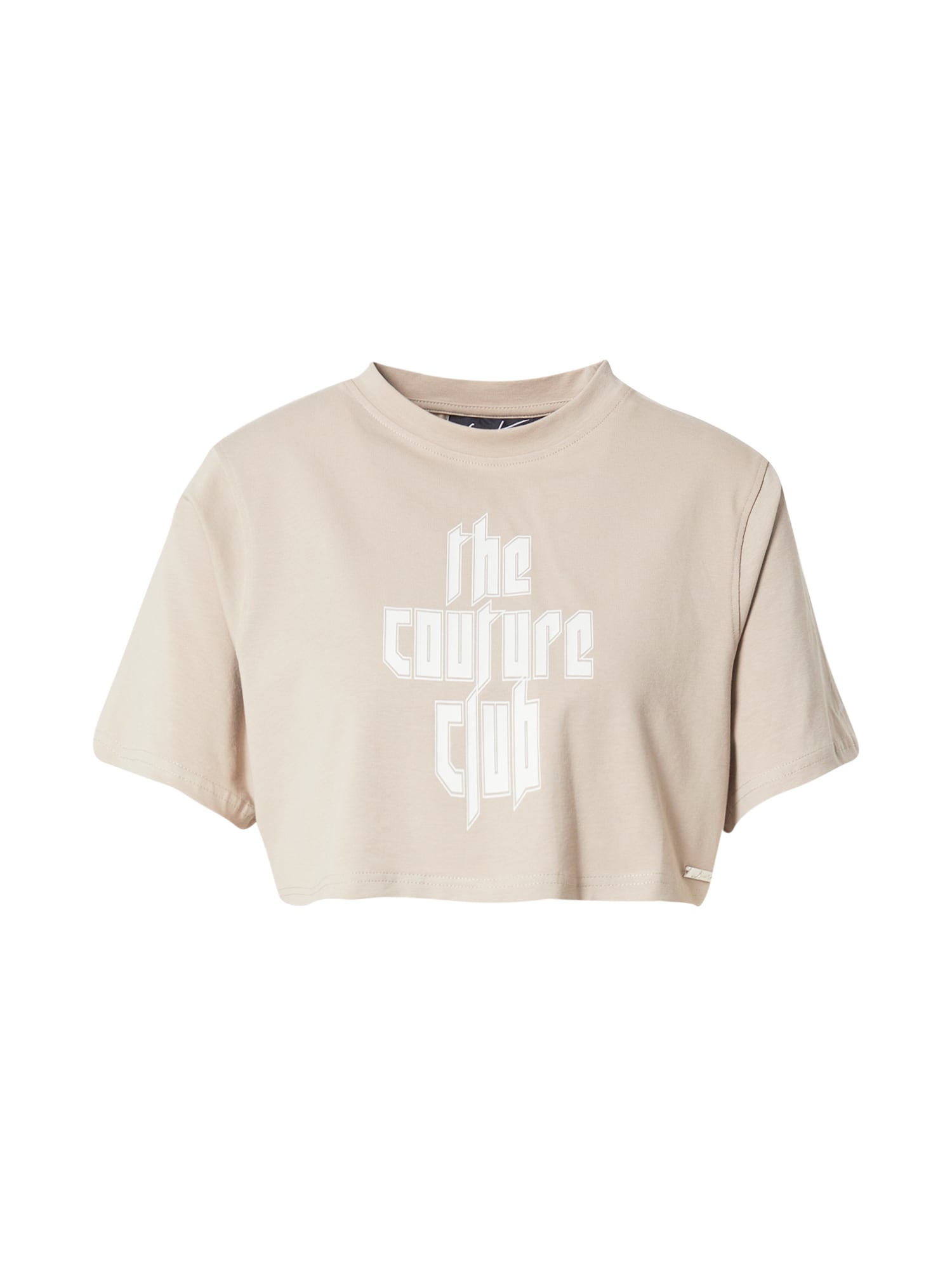 The Couture Club Majica  svetlo bež / bela