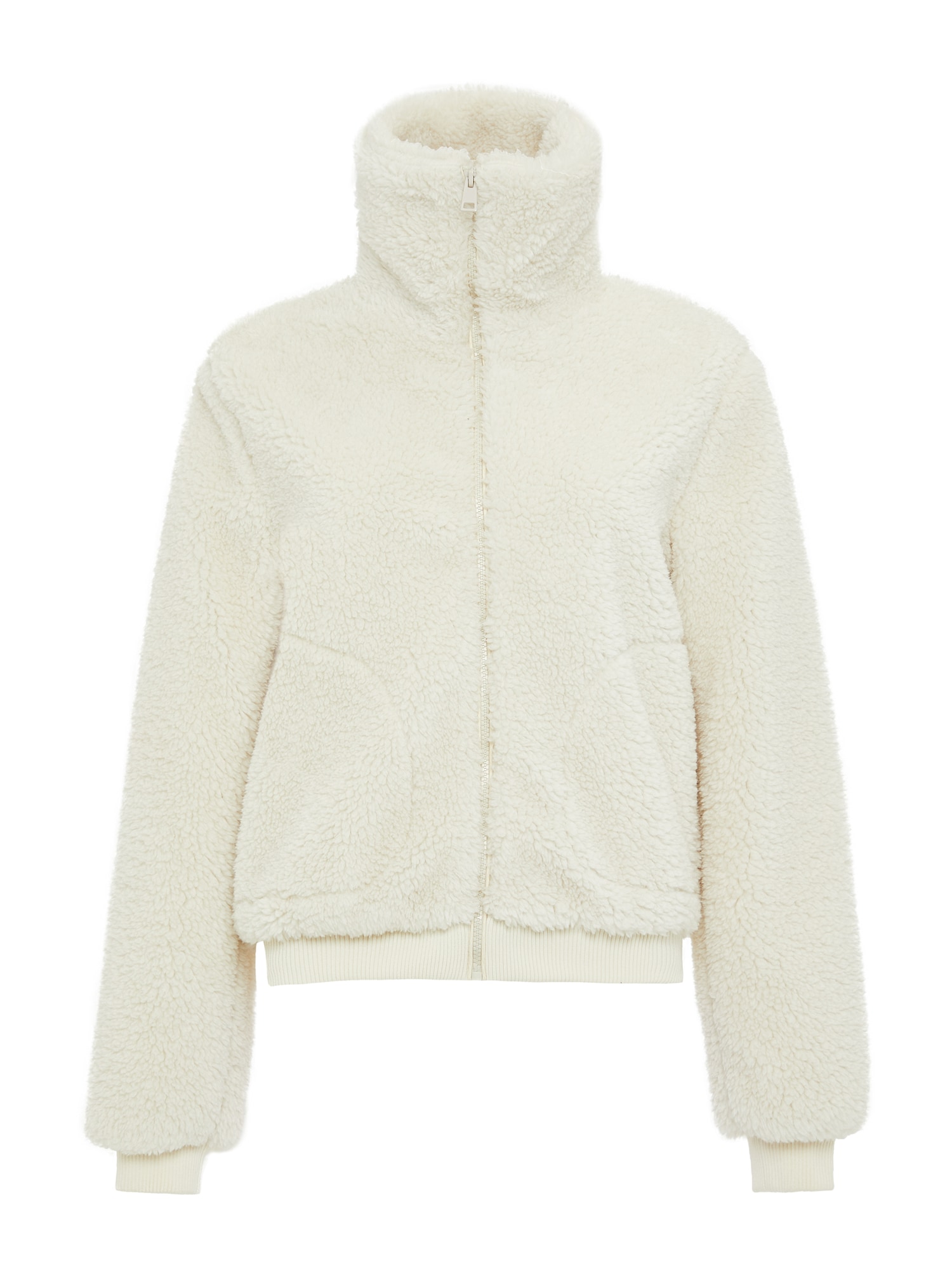 Threadbare Jopa iz flisa 'Monkey'  naravno bela