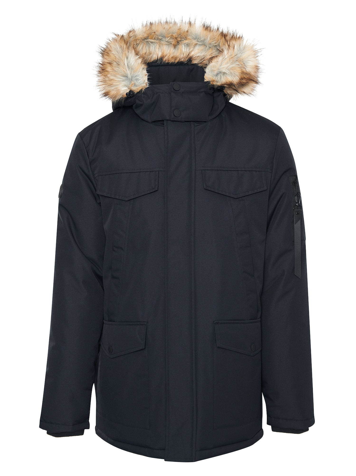 Threadbare Prehodna jakna 'Estate'  chamois / mornarska