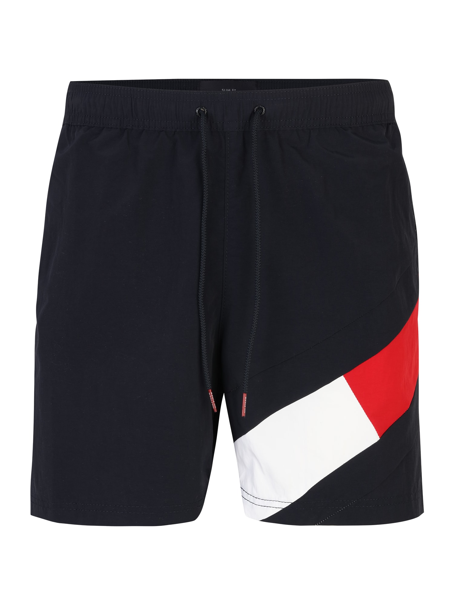 Tommy Hilfiger Underwear Kratke kopalne hlače  marine / rdeča / bela