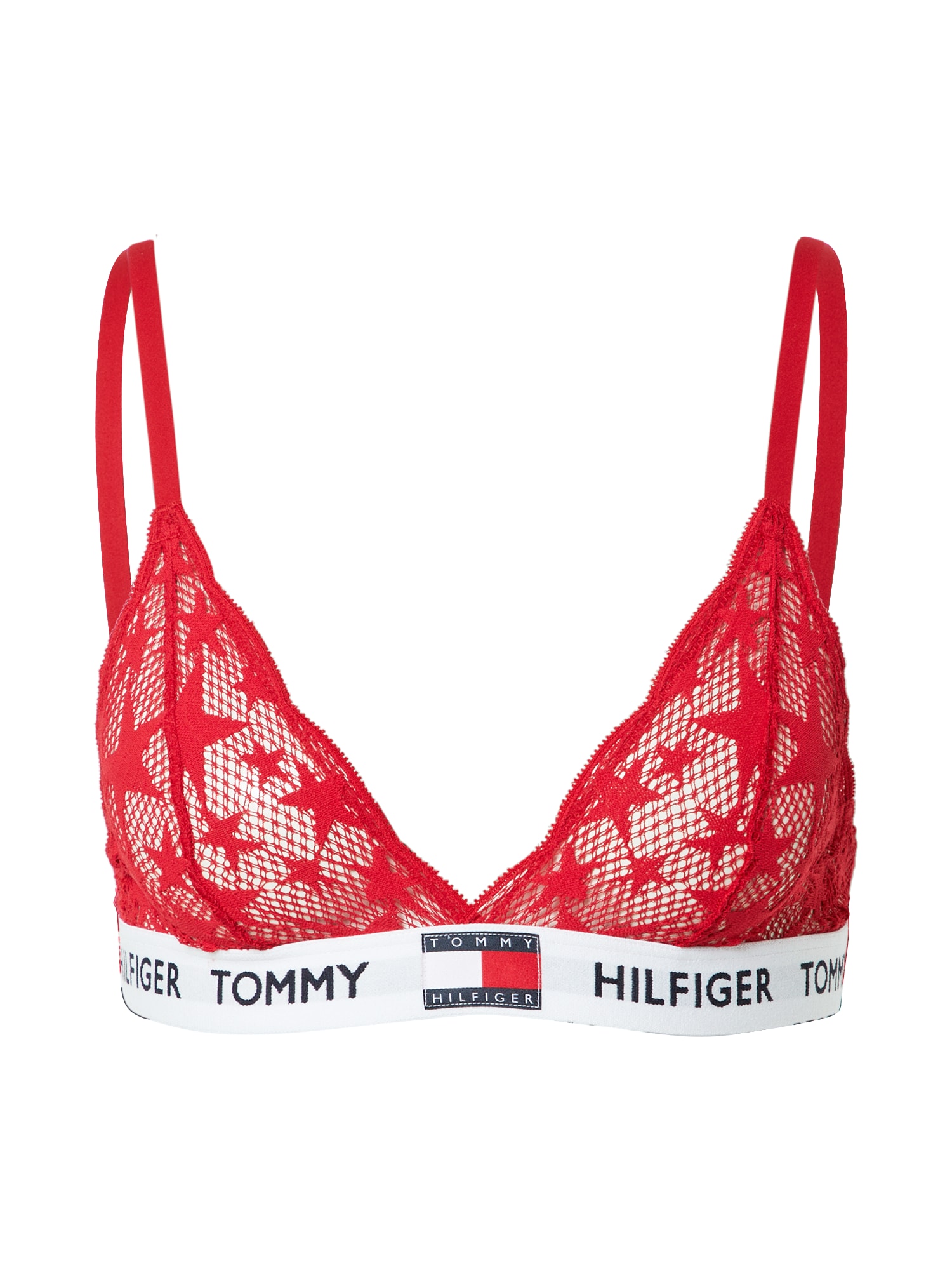 Tommy Hilfiger Underwear Nedrček  mornarska / rdeča / bela